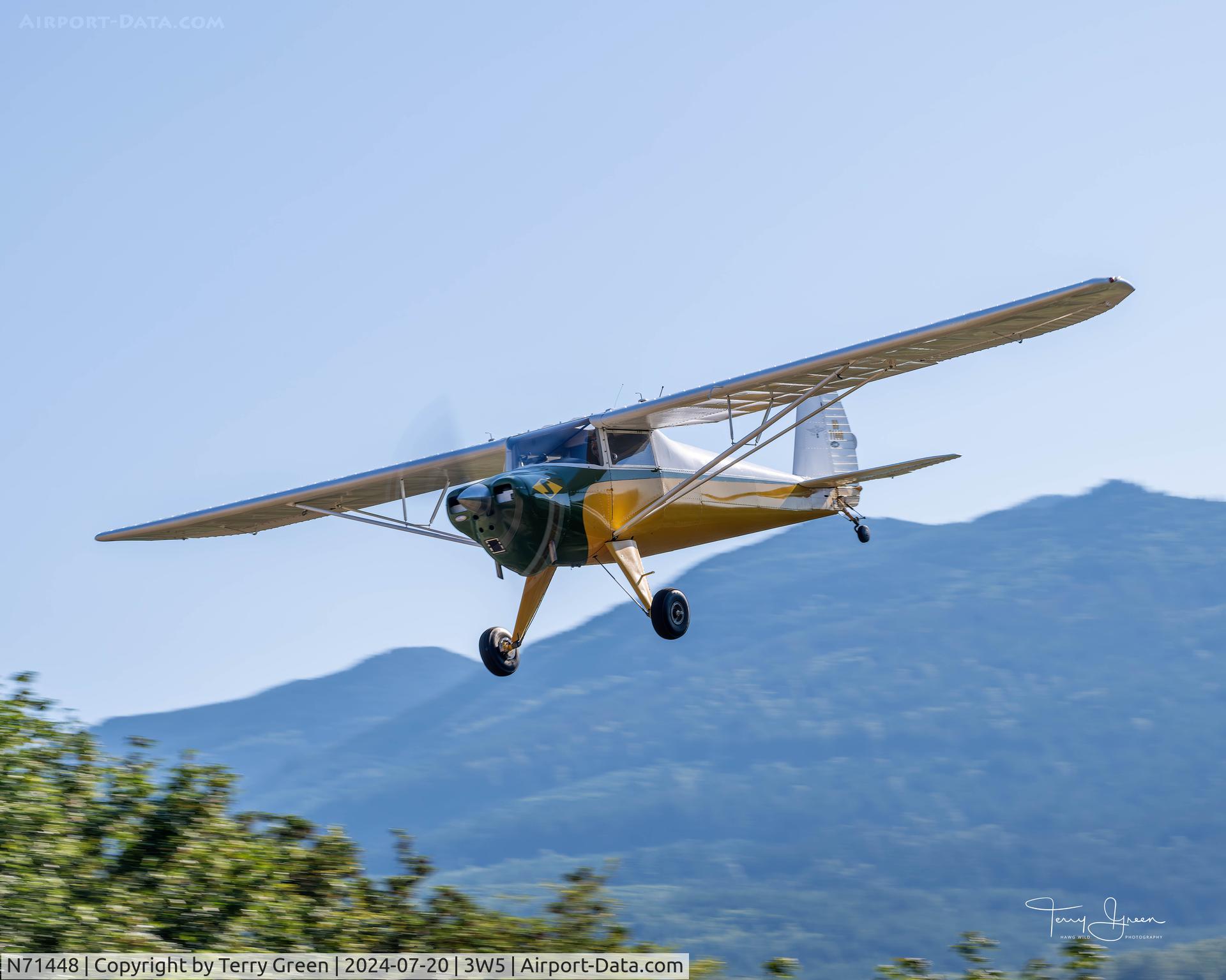 N71448, 1946 Luscombe 8A C/N 2875, 2024 CONCRETE FLY-IN