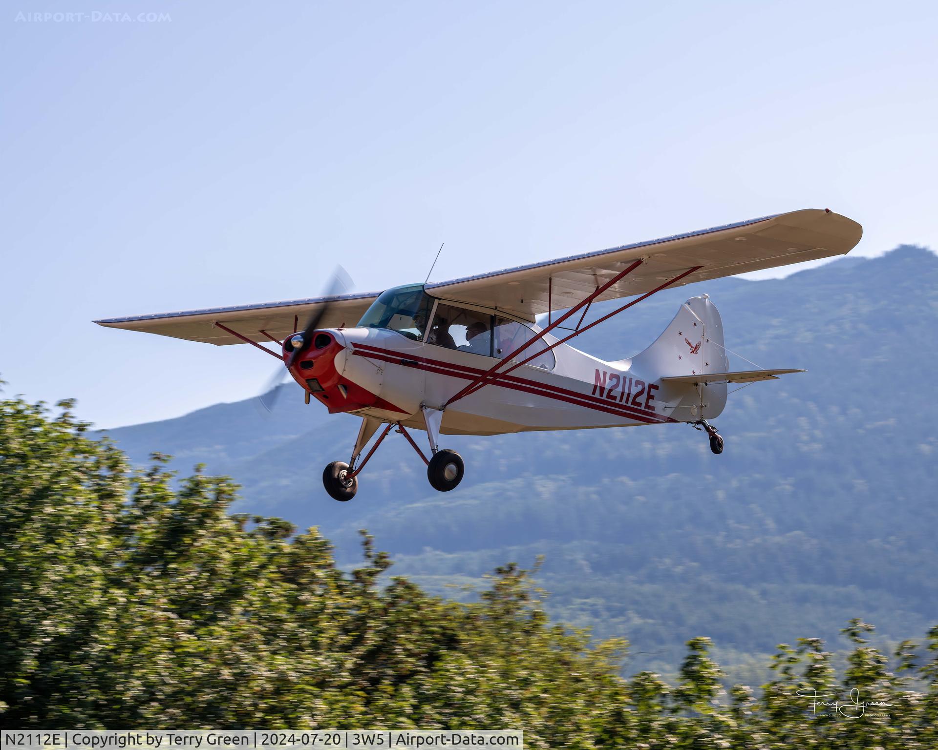 N2112E, 1946 Aeronca 7AC Champion C/N 7AC-5682, 2024 CONCRETE FLY-IN