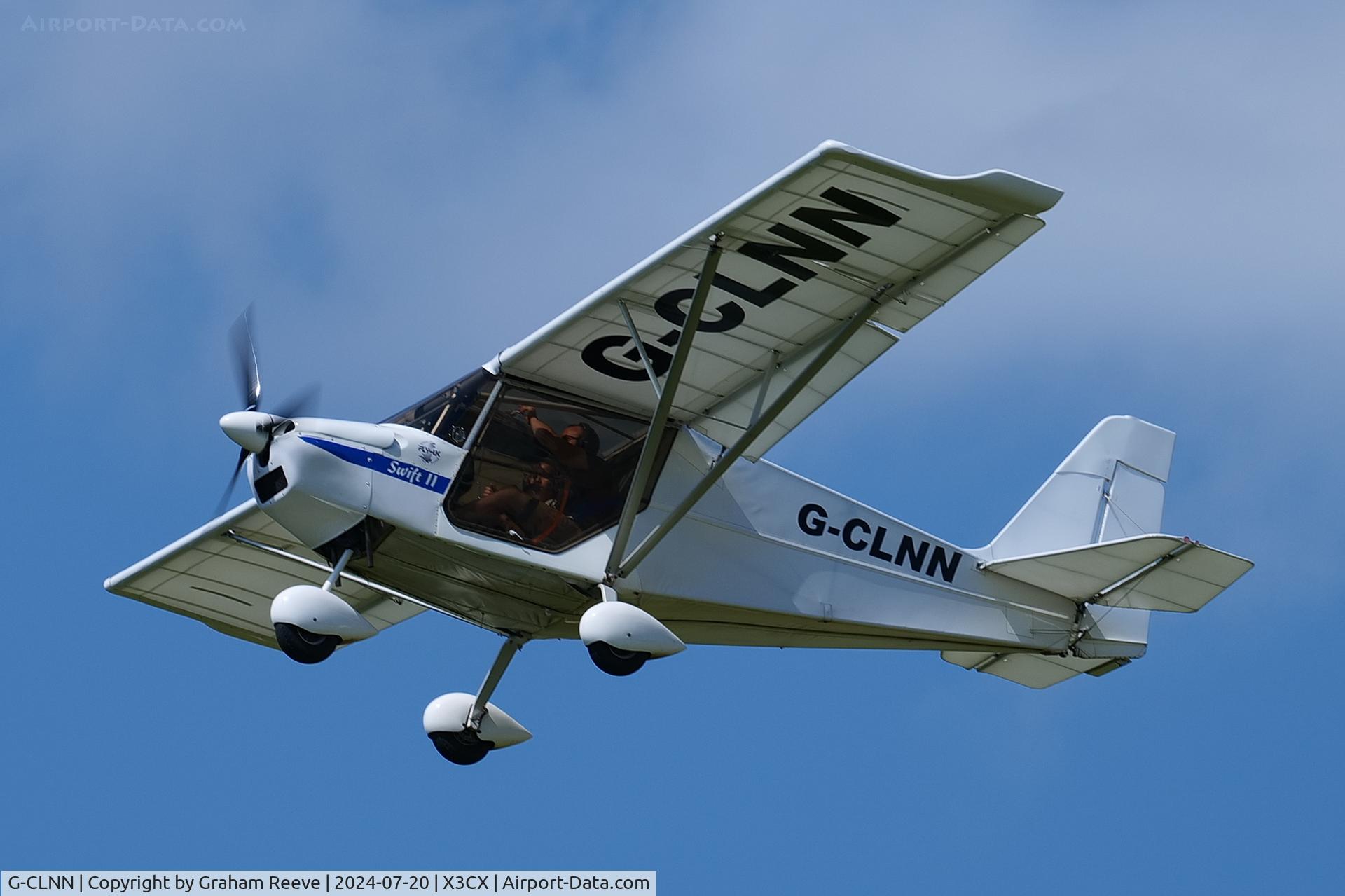 G-CLNN, 2020 Skyranger Swift 912(1) C/N BMAA/HB/711, Departing from Northrepps.