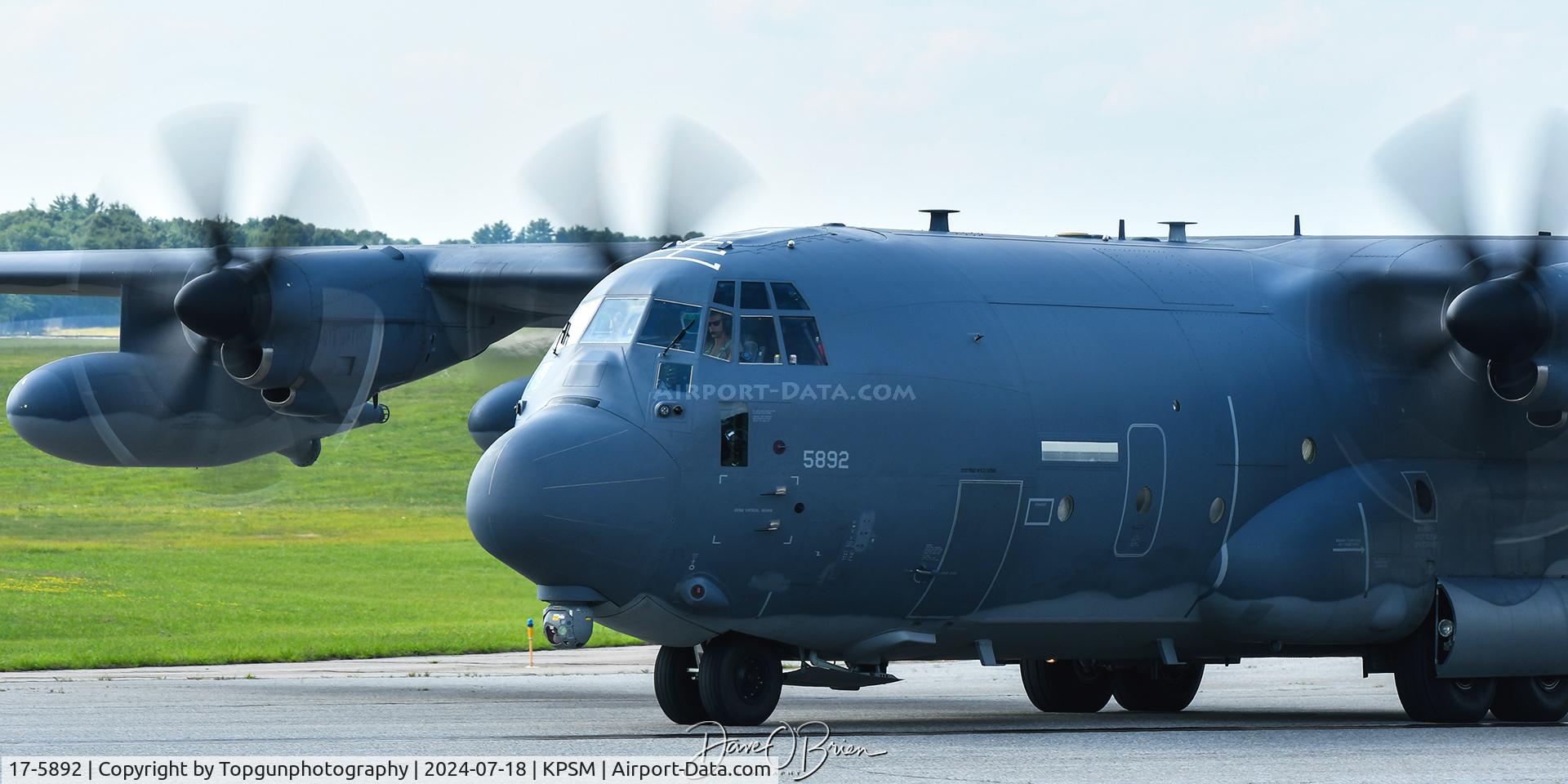 17-5892, Lockheed Martin HC-130J Combat King II Hercules C/N 382-5892, KING39
39th RQS / Patrick SFB, FL