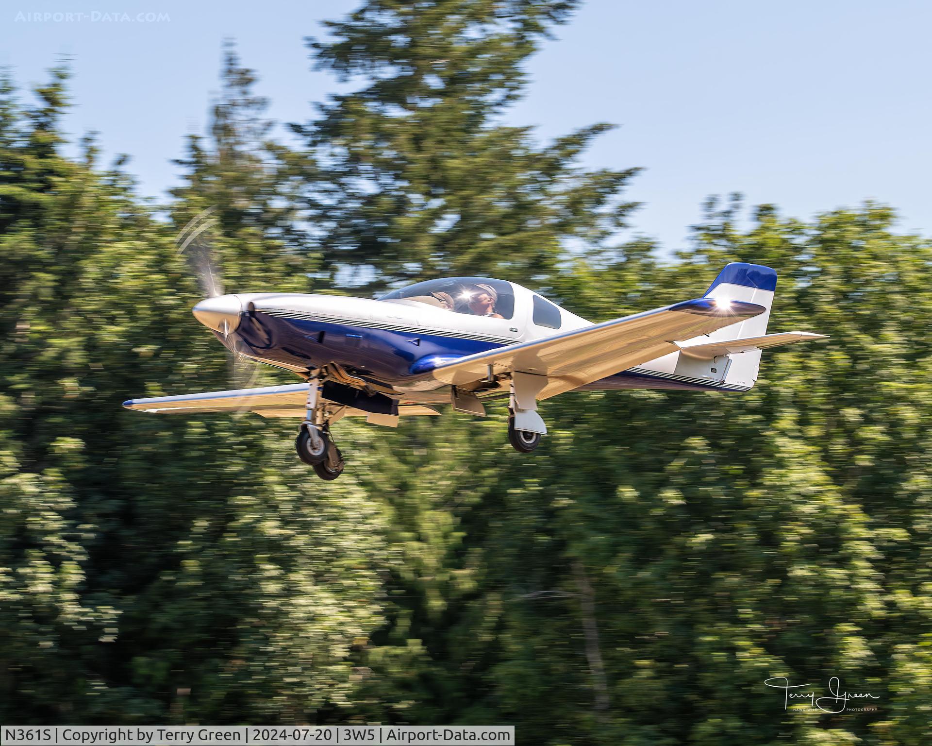 N361S, 2005 Lancair 360-MK II C/N 617320363FB, 2024 CONCRETE FLY-IN