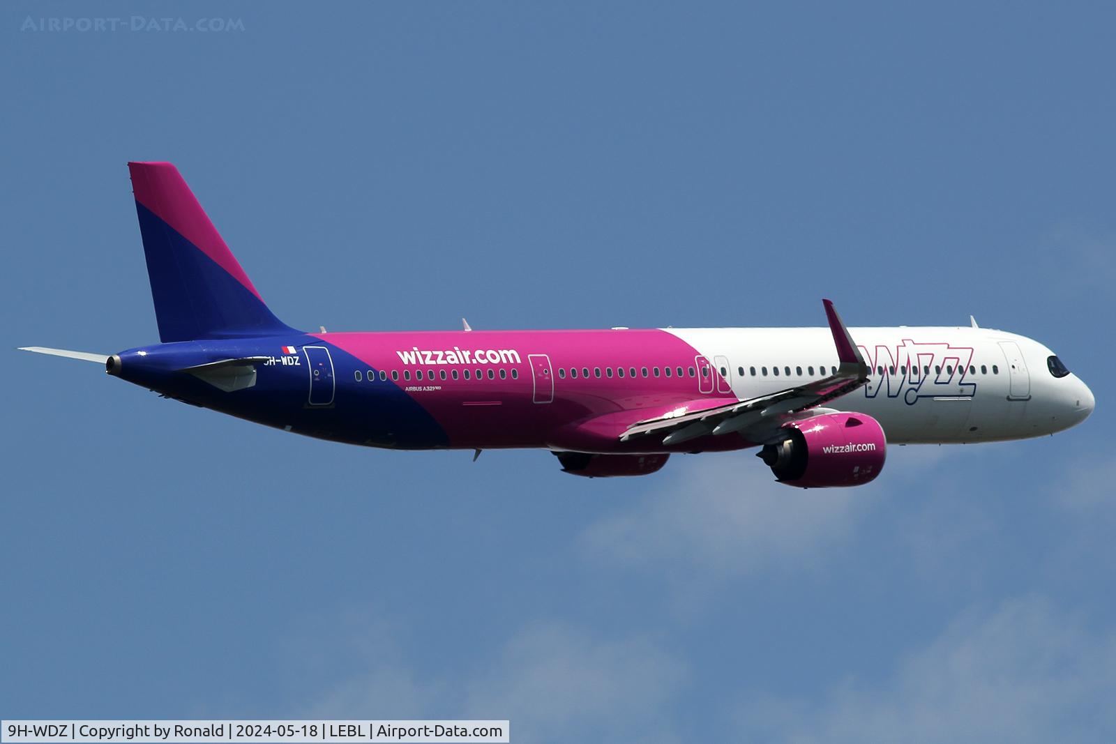 9H-WDZ, Airbus 321-271NX C/N 11487, at bcn