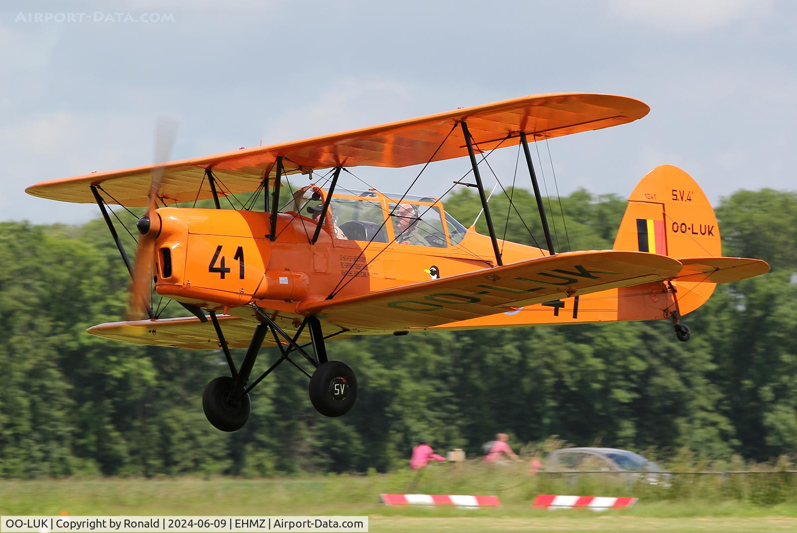 OO-LUK, Stampe-Vertongen SV-4B C/N 1183, at ehmz
