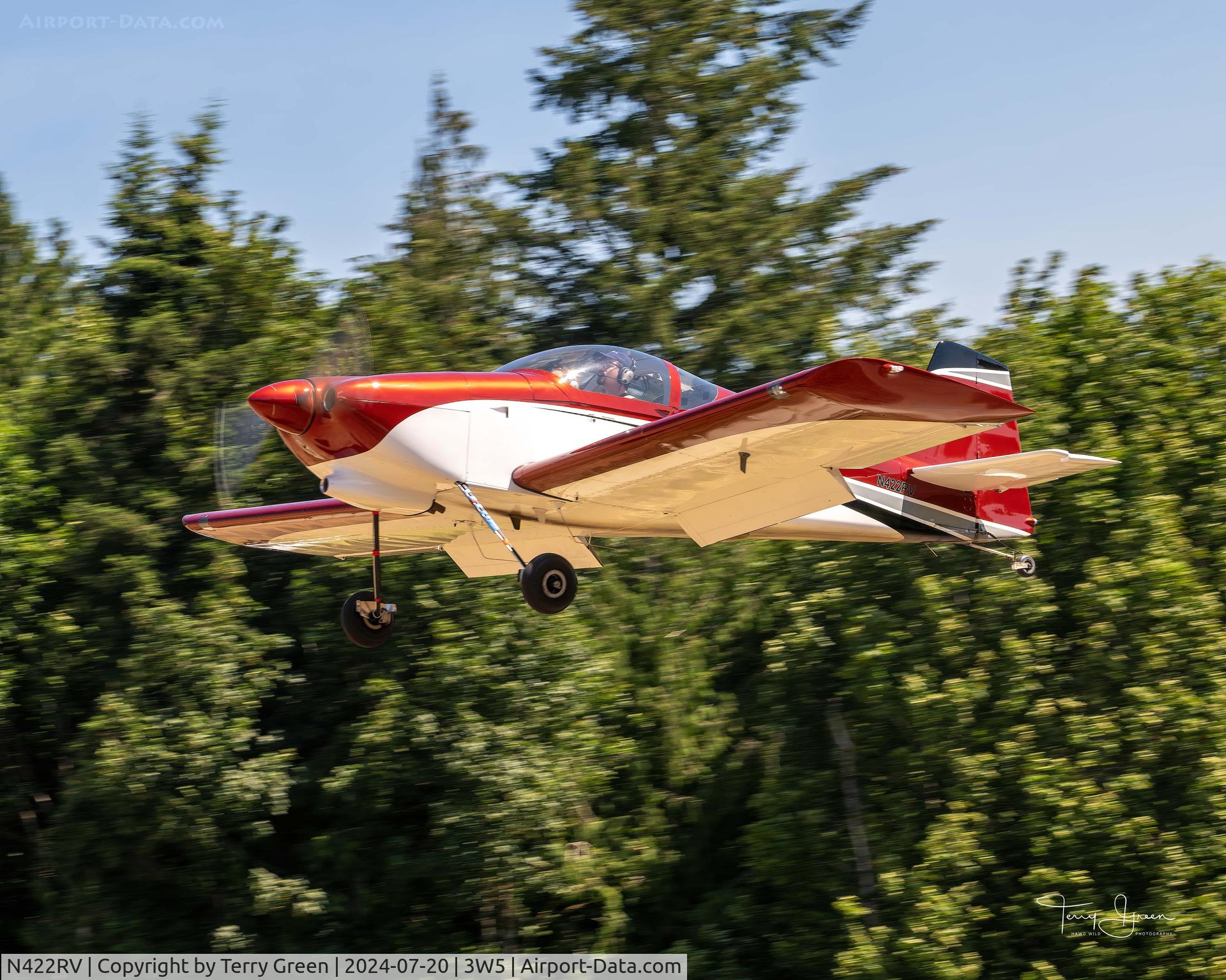 N422RV, 1998 Vans RV-6 C/N 21422, 2024 CONCRETE FLY-IN