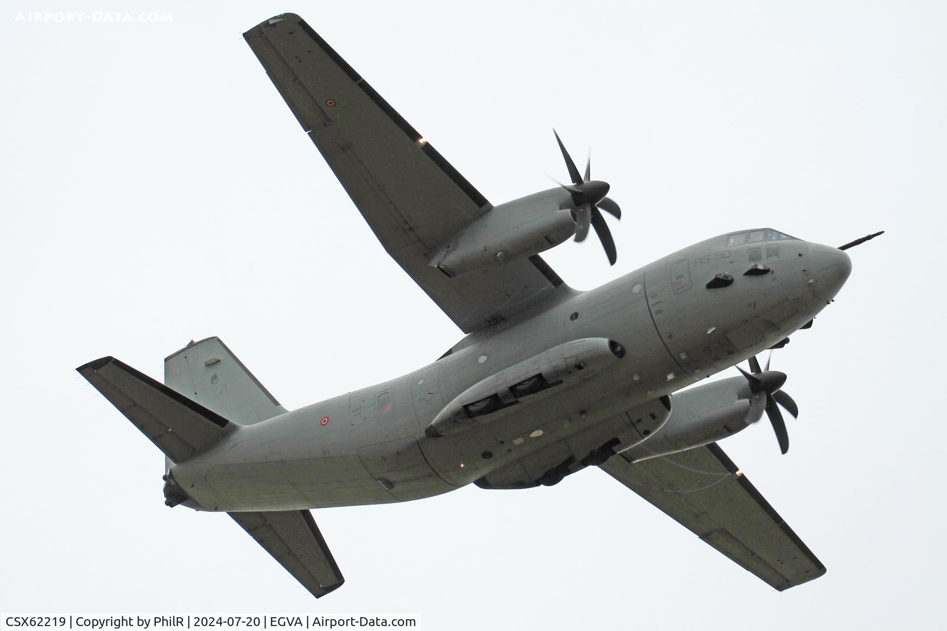 CSX62219, Alenia C-27J Spartan C/N 4119, CSX62219 RS-50 Leonardo C-27J Spartan Italian Air Force RIAT RAF Fairford 20.07.24 (4)