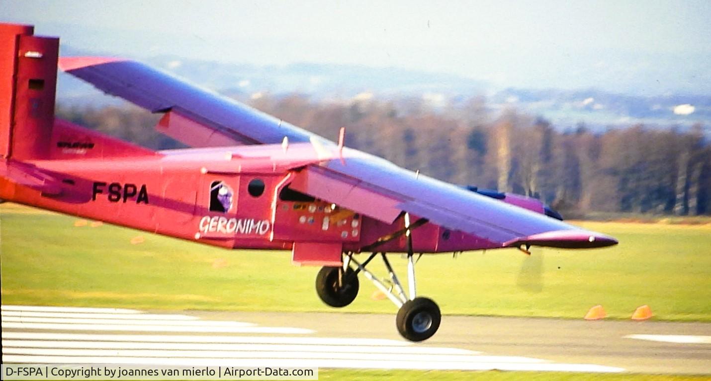 D-FSPA, 1992 Pilatus PC-6/B2-H4 Turbo Porter C/N 882, ex-slide