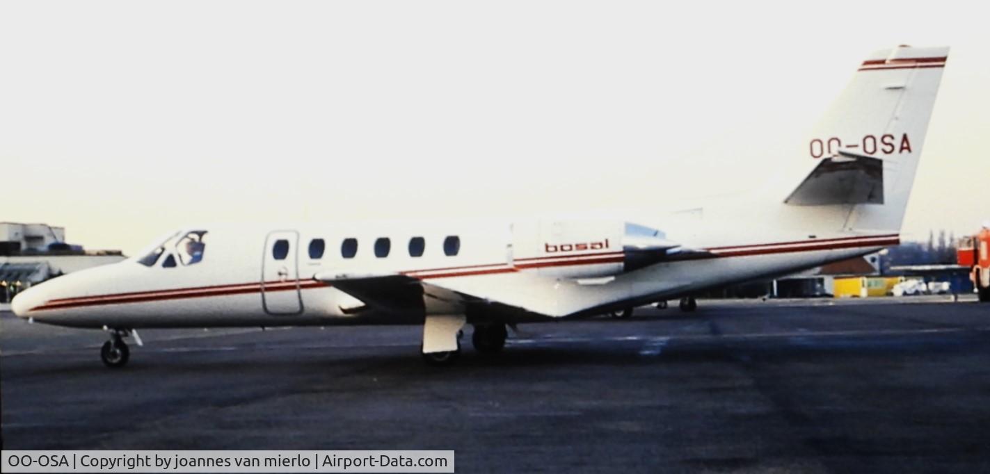 OO-OSA, 1988 Cessna S550 Citation IIS C/N S550-0147, ex-slide