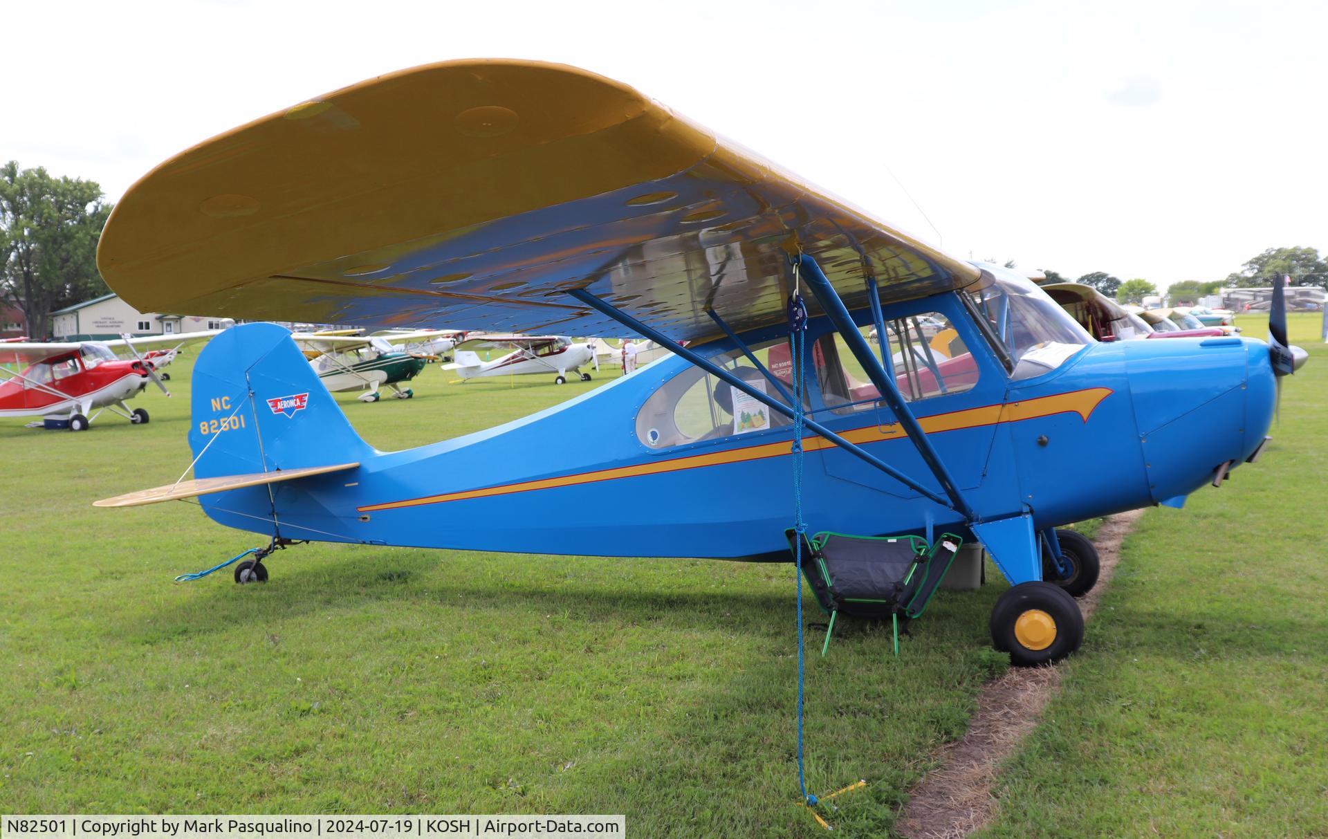 N82501, 1946 Aeronca S7AC C/N 7AC-1138, Aeronca 7AC