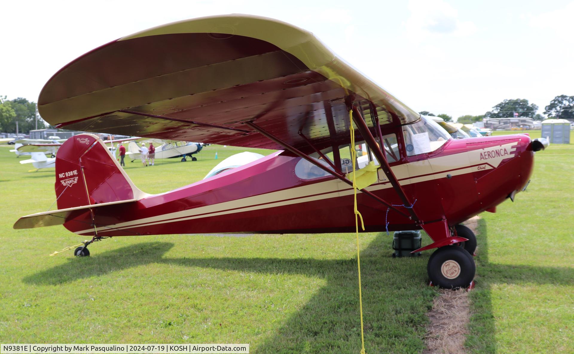 N9381E, 1946 Aeronca 11AC Chief C/N 11AC-910, Aeronca 11AC