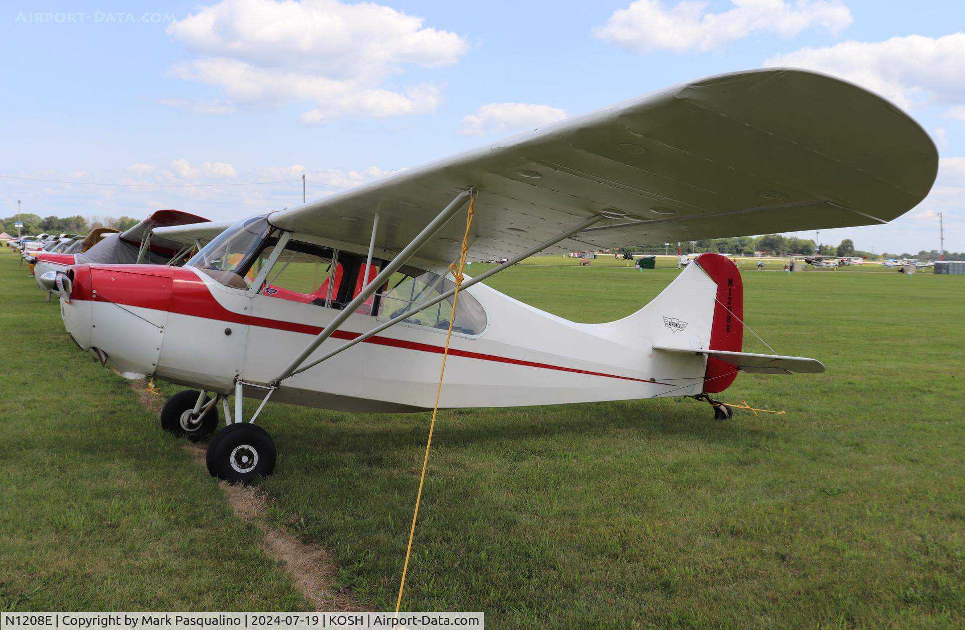N1208E, 1946 Aeronca 7DC C/N 7AC-4765, Aeronca 7DC