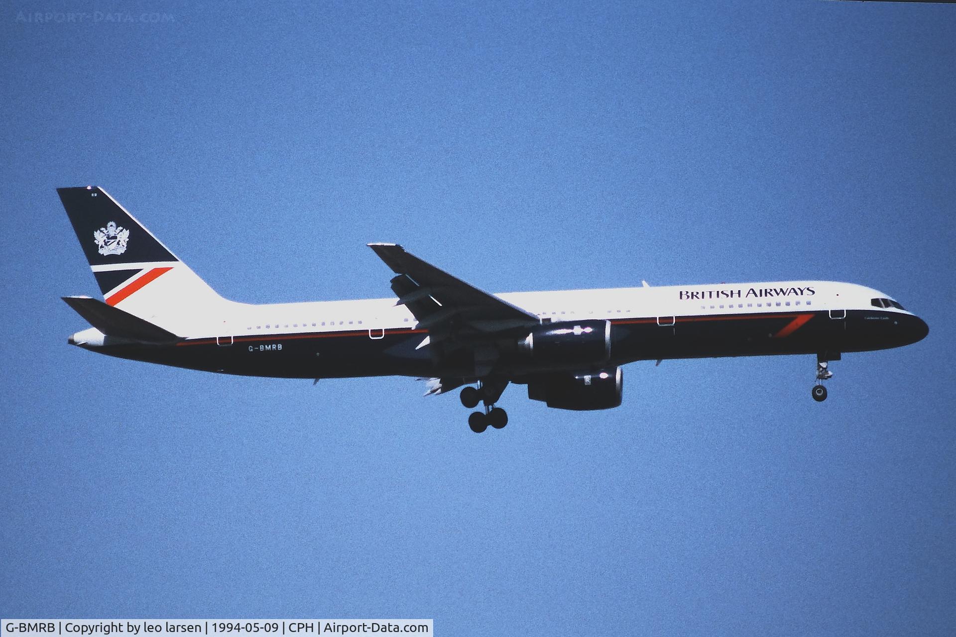 G-BMRB, 1987 Boeing 757-236/SF C/N 23975, Copenhagen 9.5.1994