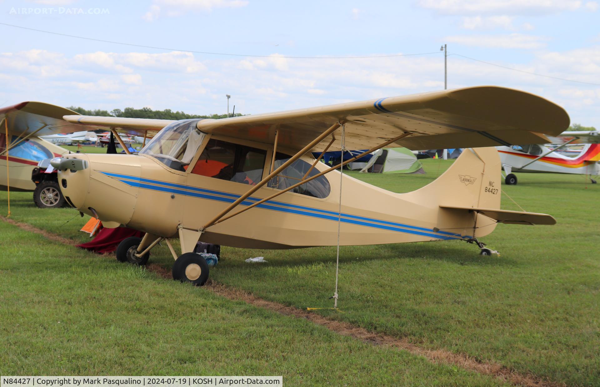 N84427, 1946 Aeronca 7AC Champion C/N 7AC-3124, Aeronca 7AC