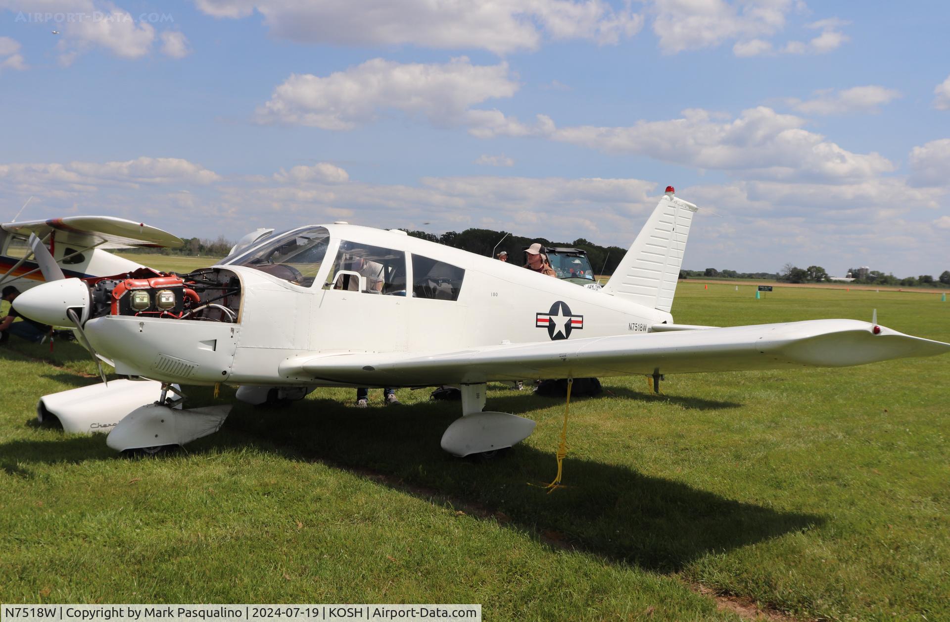 N7518W, 1965 Piper PA-28-180 C/N 28-2910, Piper PA-28-180