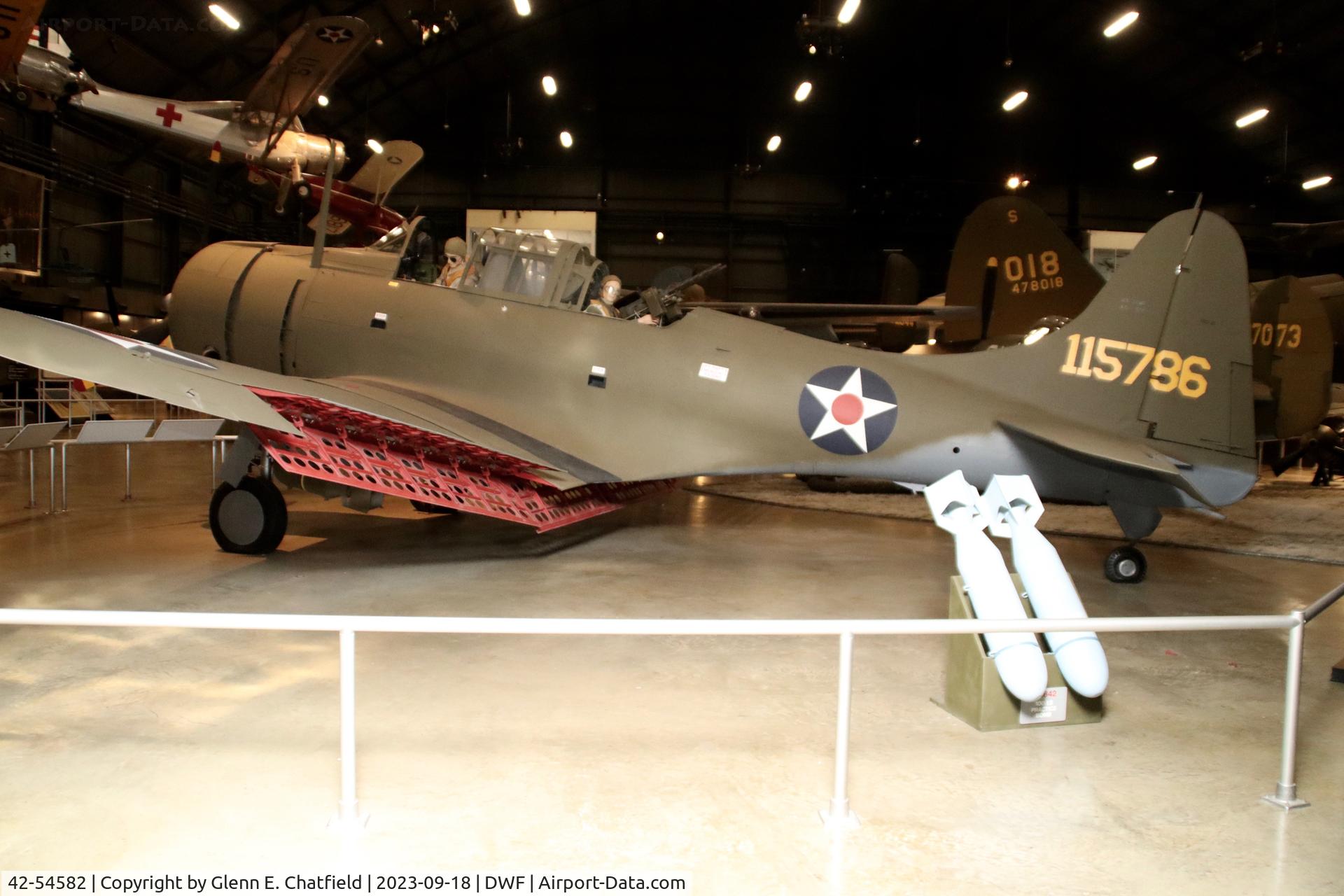 42-54582, 1943 Douglas A-24B Banshee C/N 17421, At National Museum of the USAF