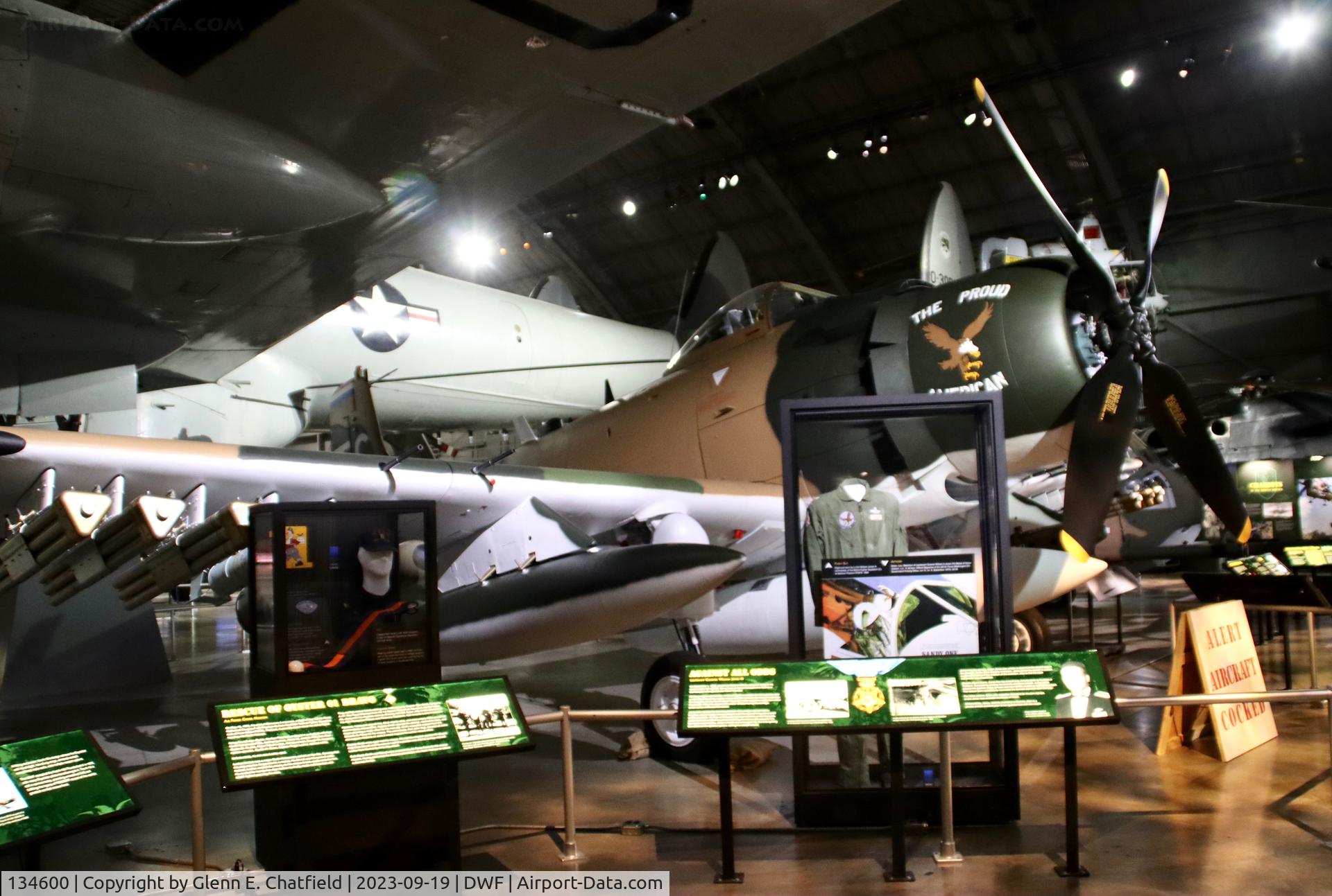134600, Douglas A-1H Skyraider C/N 9829, Finally restored