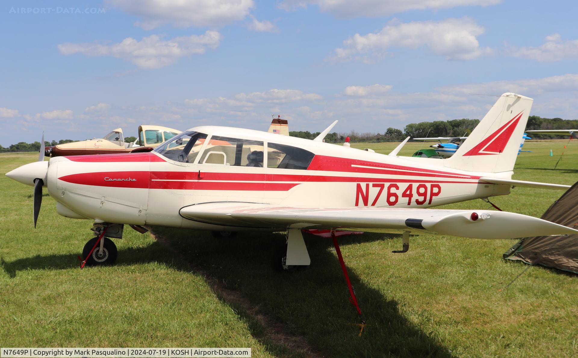 N7649P, 1961 Piper PA-24-180 Comanche C/N 24-2863, Piper PA-24-180