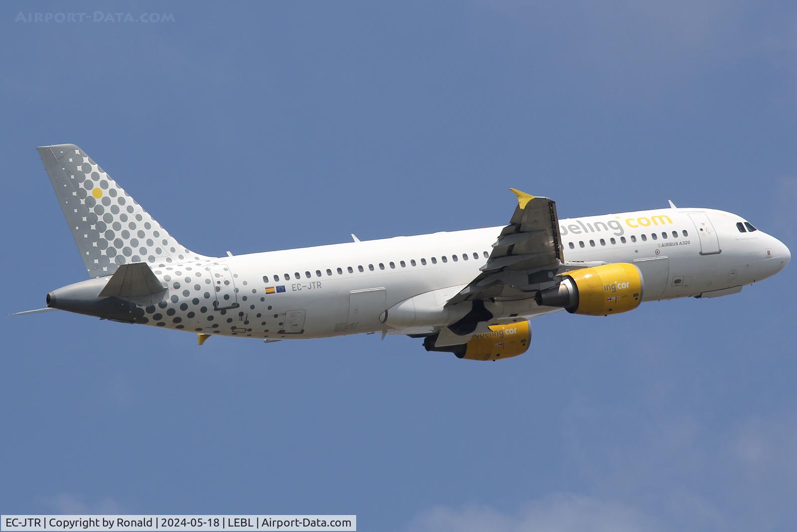 EC-JTR, 2006 Airbus A320-214 C/N 2798, at bcn