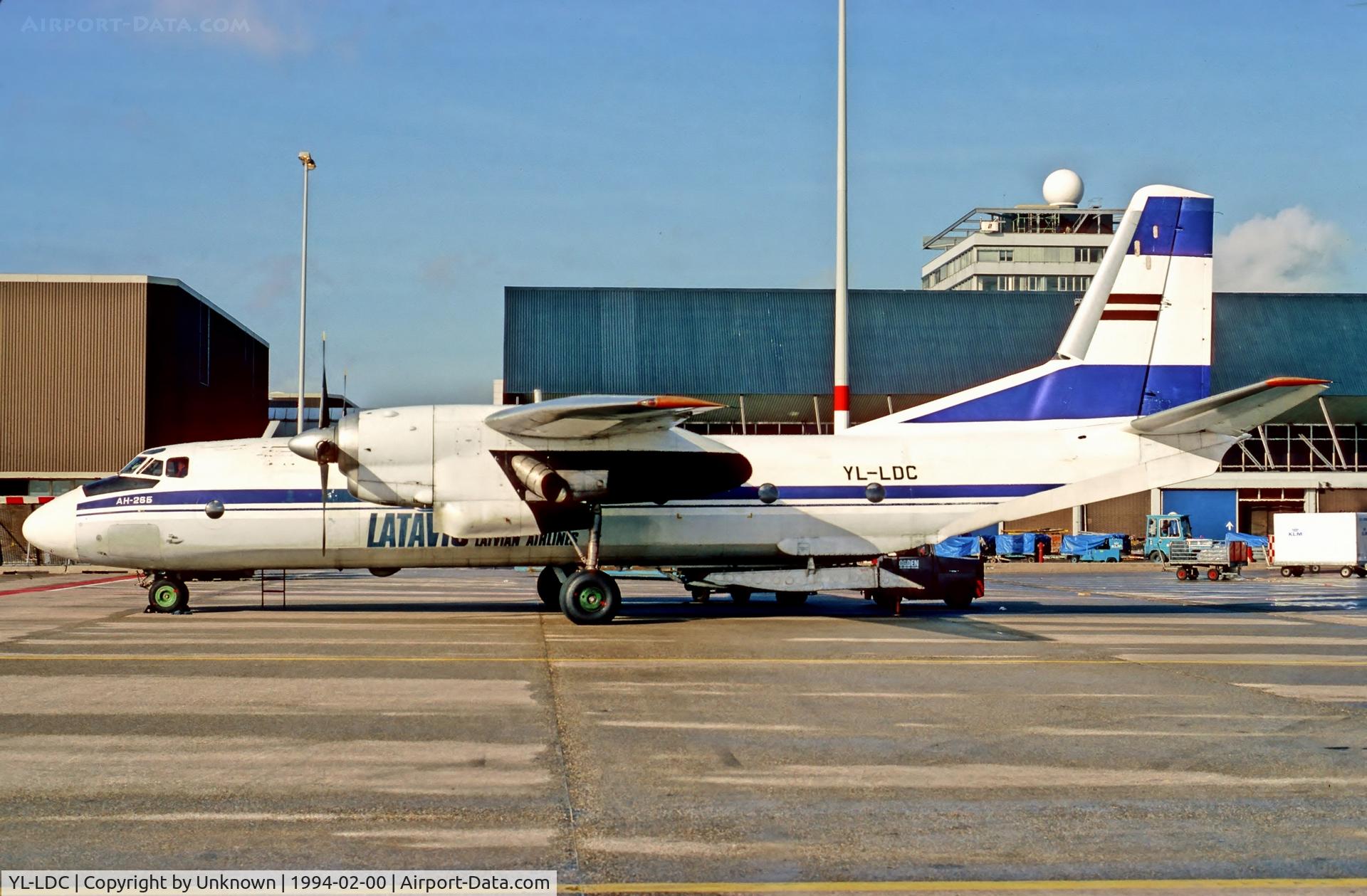 YL-LDC, 1982 Antonov An-26 C/N 12010, 02.1994