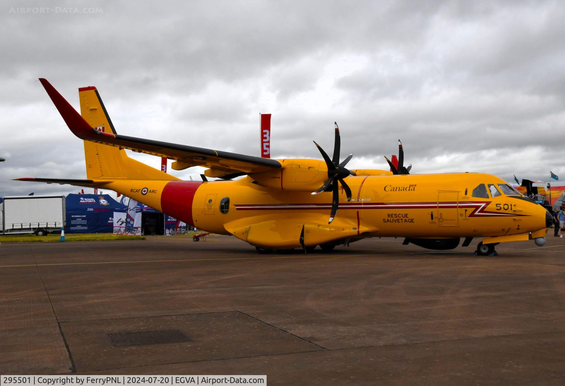 295501, 2019 Airbus CC-295 C/N 183, RCAF CC-295 Kingfisher at RIAT 2024