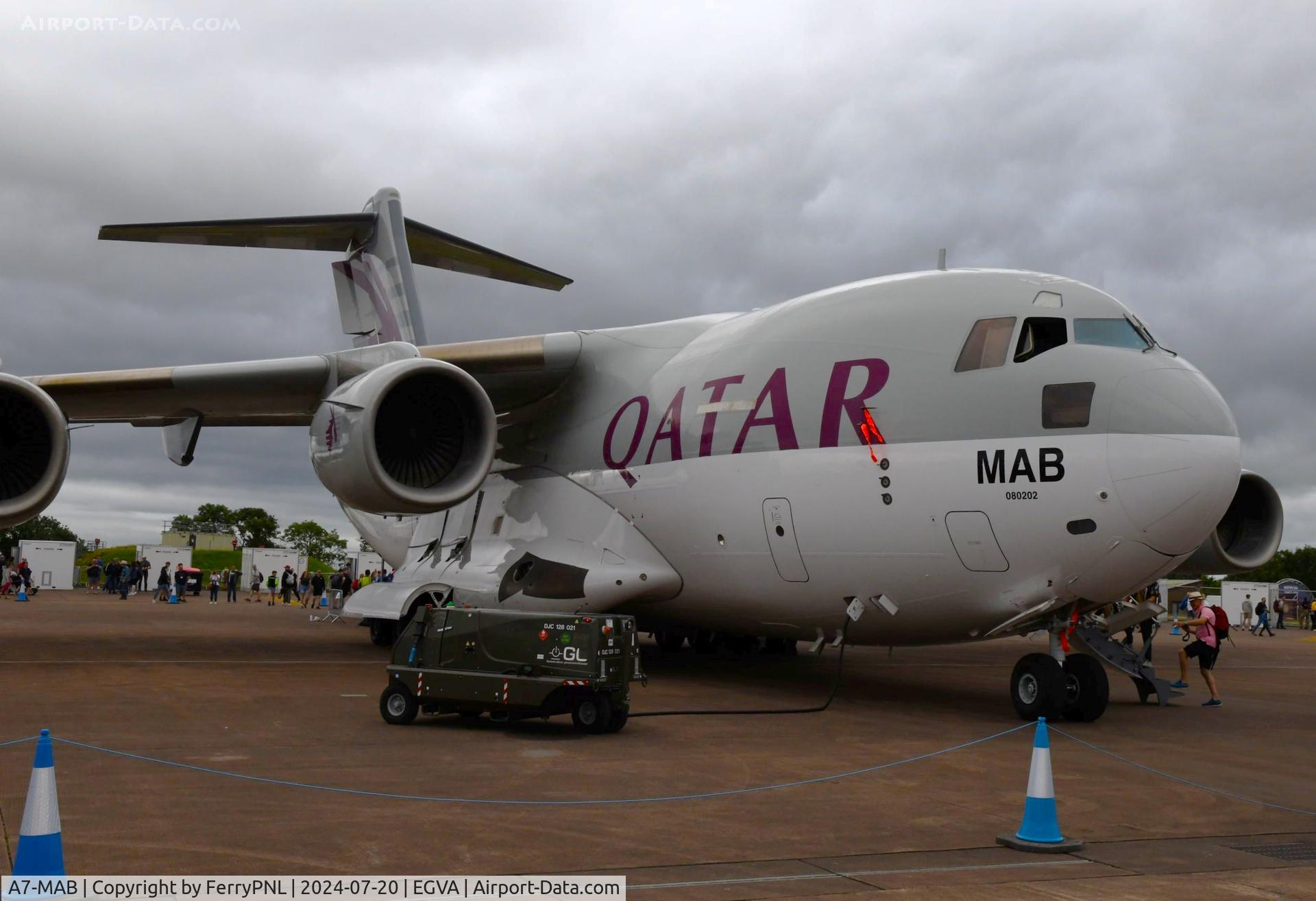 A7-MAB, 2009 Boeing C-17A Globemaster III C/N F-209/QA-2, My personal highlight of this RIAT 2024: Qatar C17