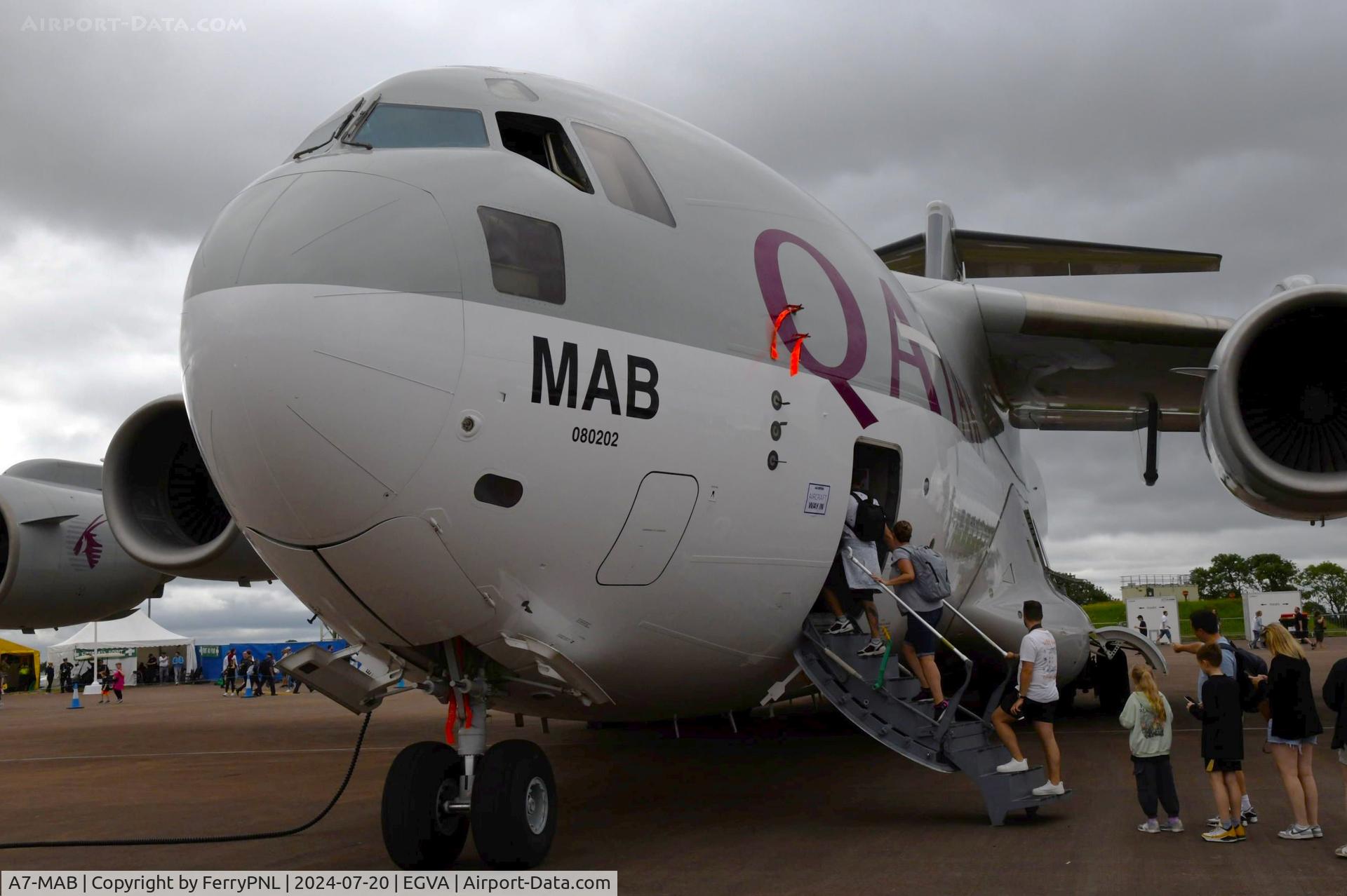A7-MAB, 2009 Boeing C-17A Globemaster III C/N F-209/QA-2, Qatar C17 open for public viewing