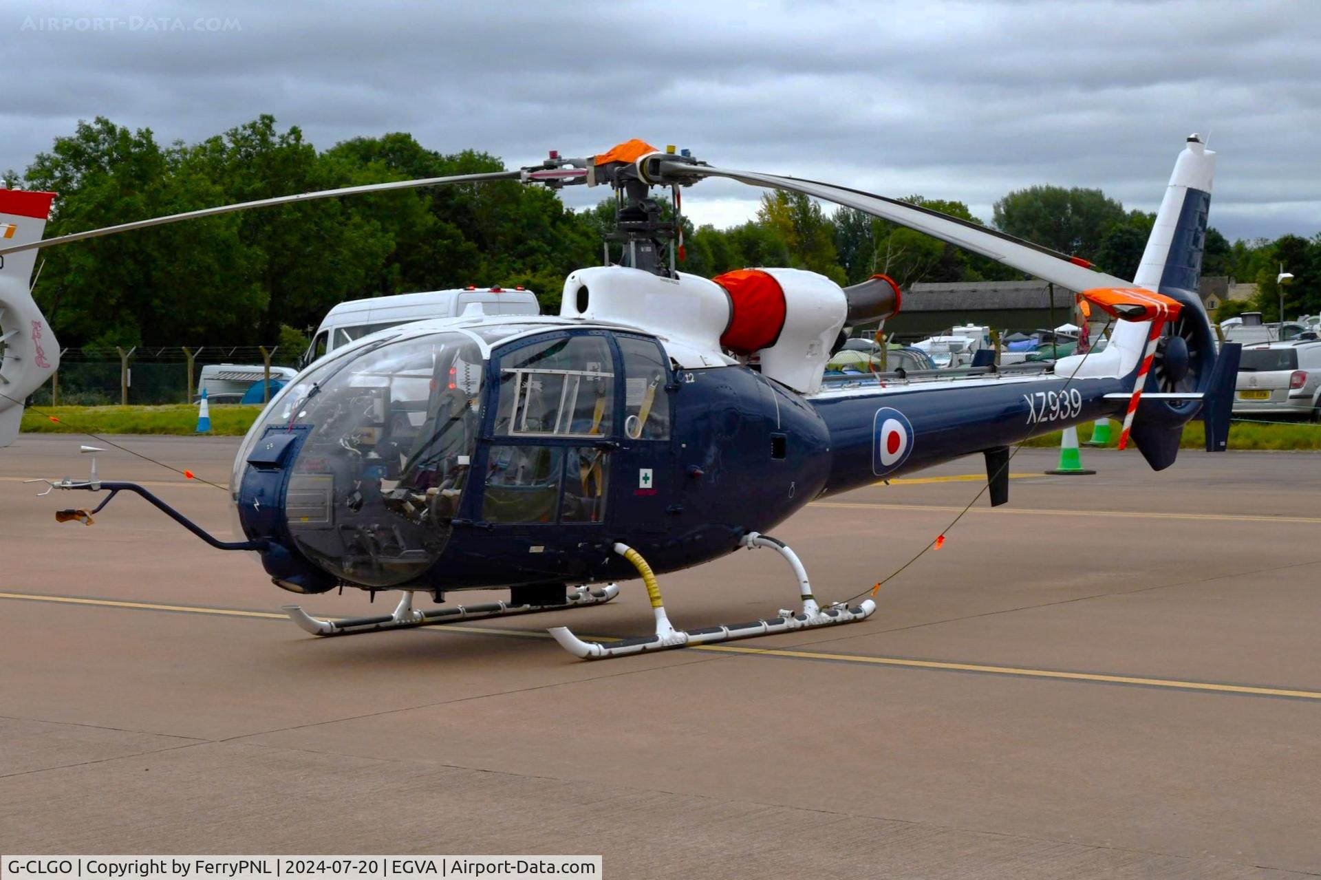 G-CLGO, 1978 Westland SA-341C Gazelle HT2 C/N WA1750, SA341 Gazelle of The Gazelle Squadron Display Team Ltd