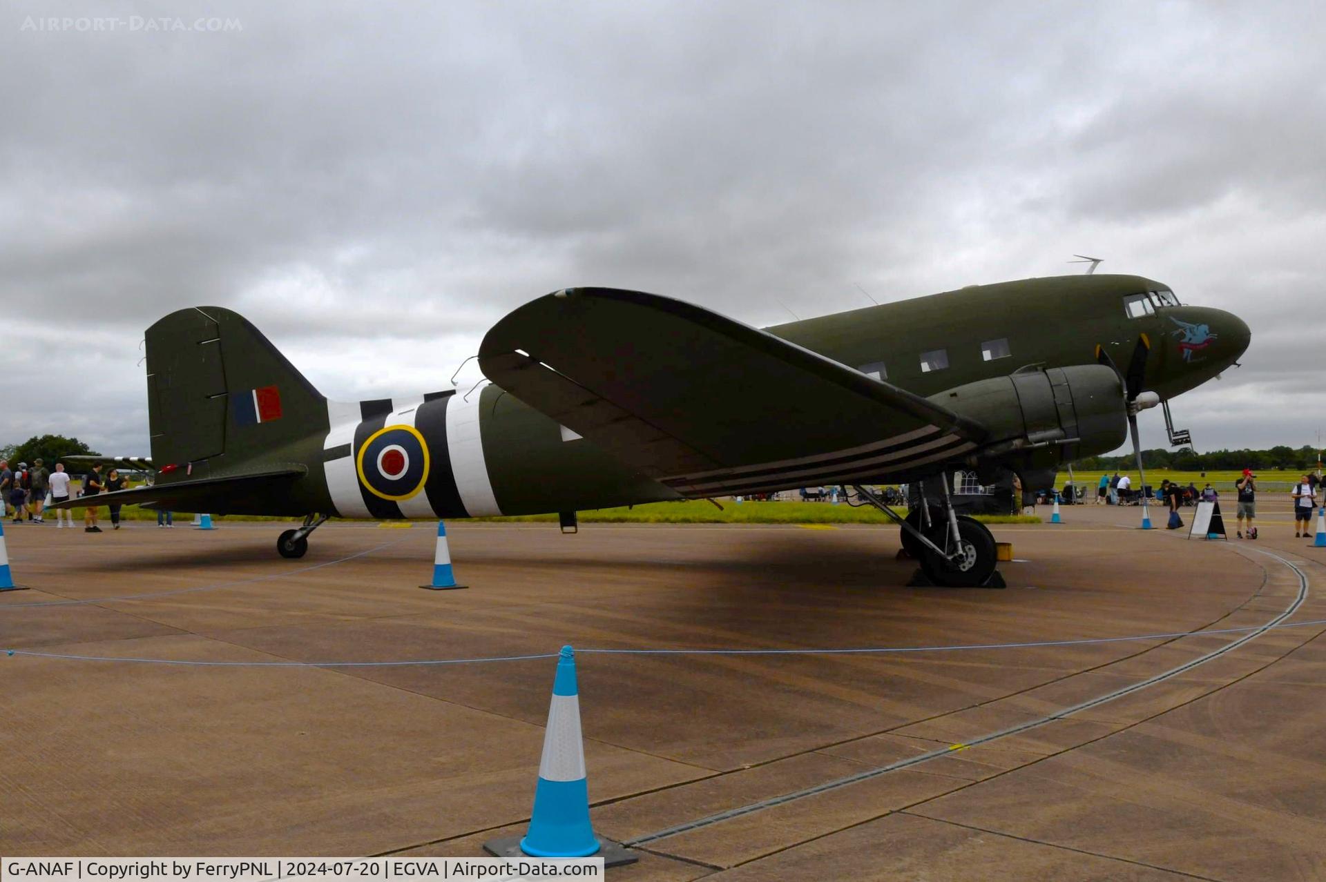 G-ANAF, 1944 Douglas DC-3C-R-1830-90C (C-47B) C/N 33436, Aero Legends Leasing Ltd DC3