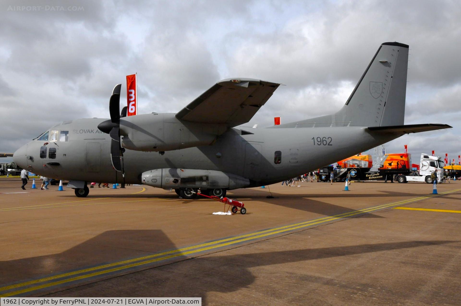1962, 2018 Alenia C-27J Spartan C/N 4196, Slovak Air Force C-27J