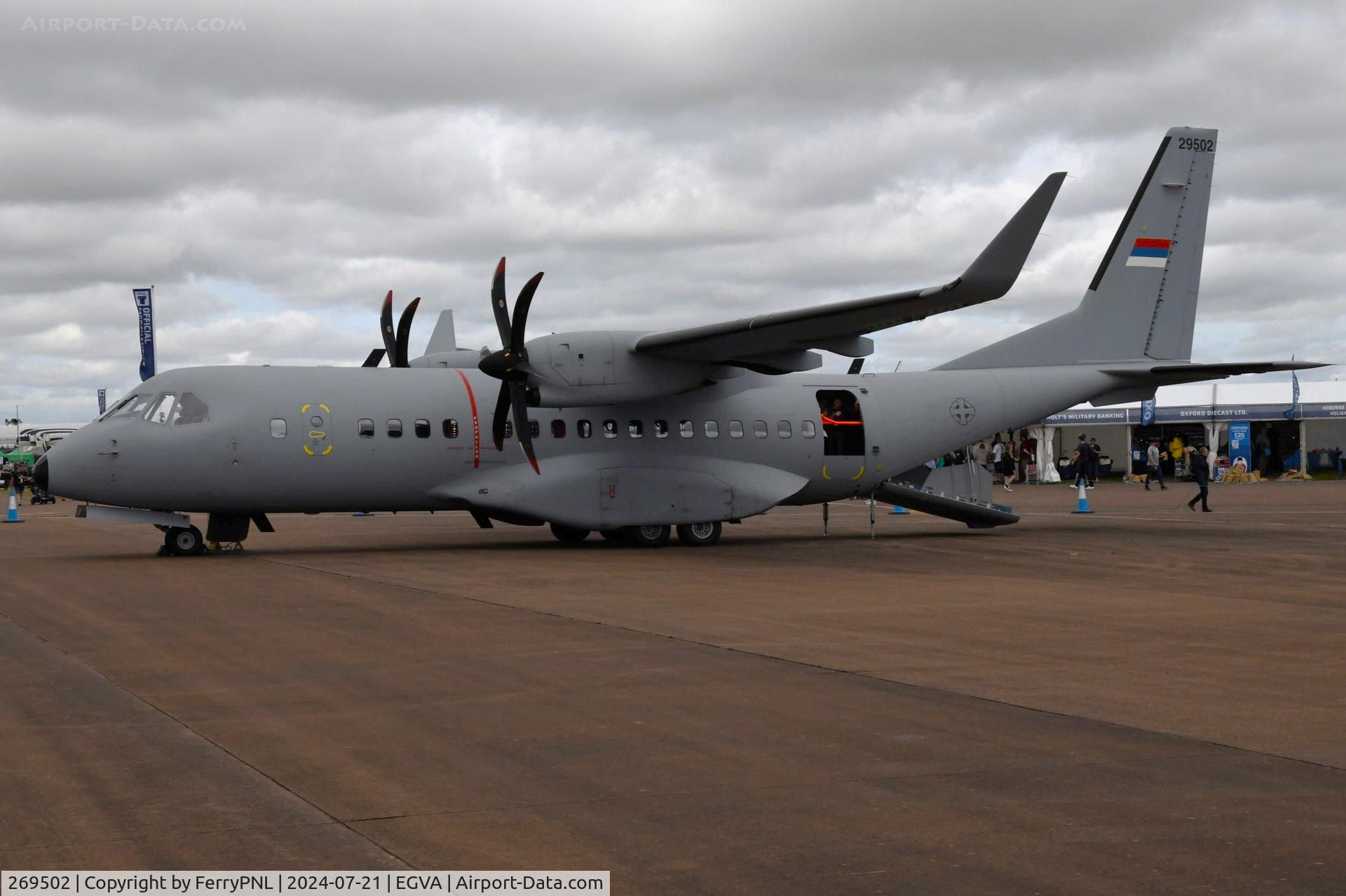 269502, 2023 Casa 295W C/N 223, Serbian Air Force Casa 295W