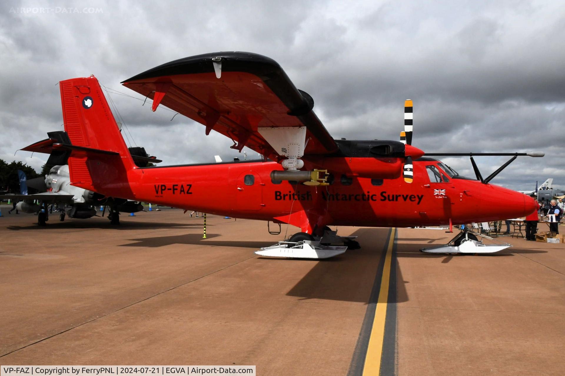 VP-FAZ, 1981 De Havilland Canada DHC-6-300 Twin Otter C/N 748, British Antarctic Survey DHC6