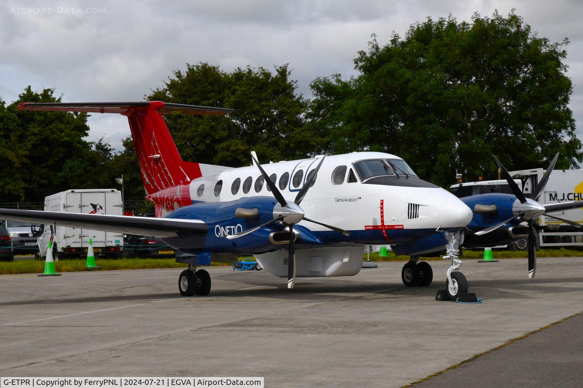 G-ETPR, 2010 Hawker Beechcraft 350i King Air (B300) C/N FL-727, QinetiQ Be350