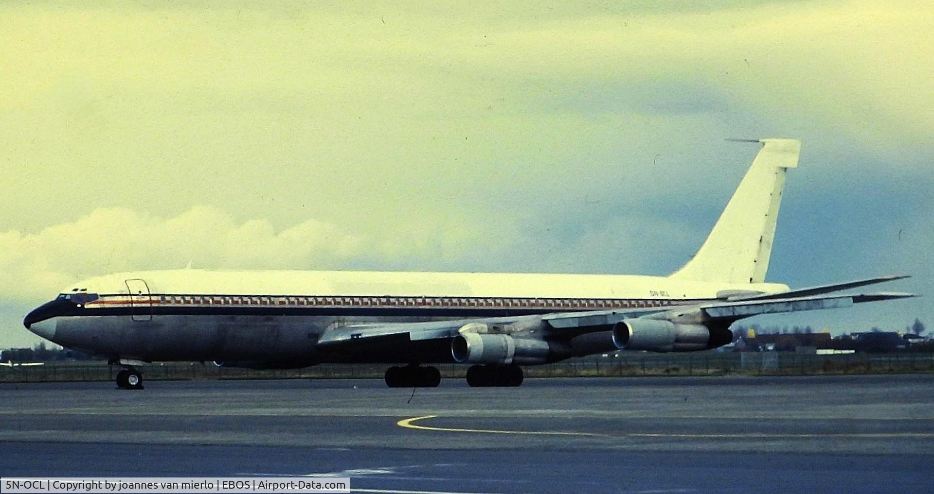 5N-OCL, Boeing 707-351C C/N 00000000, ex-slide