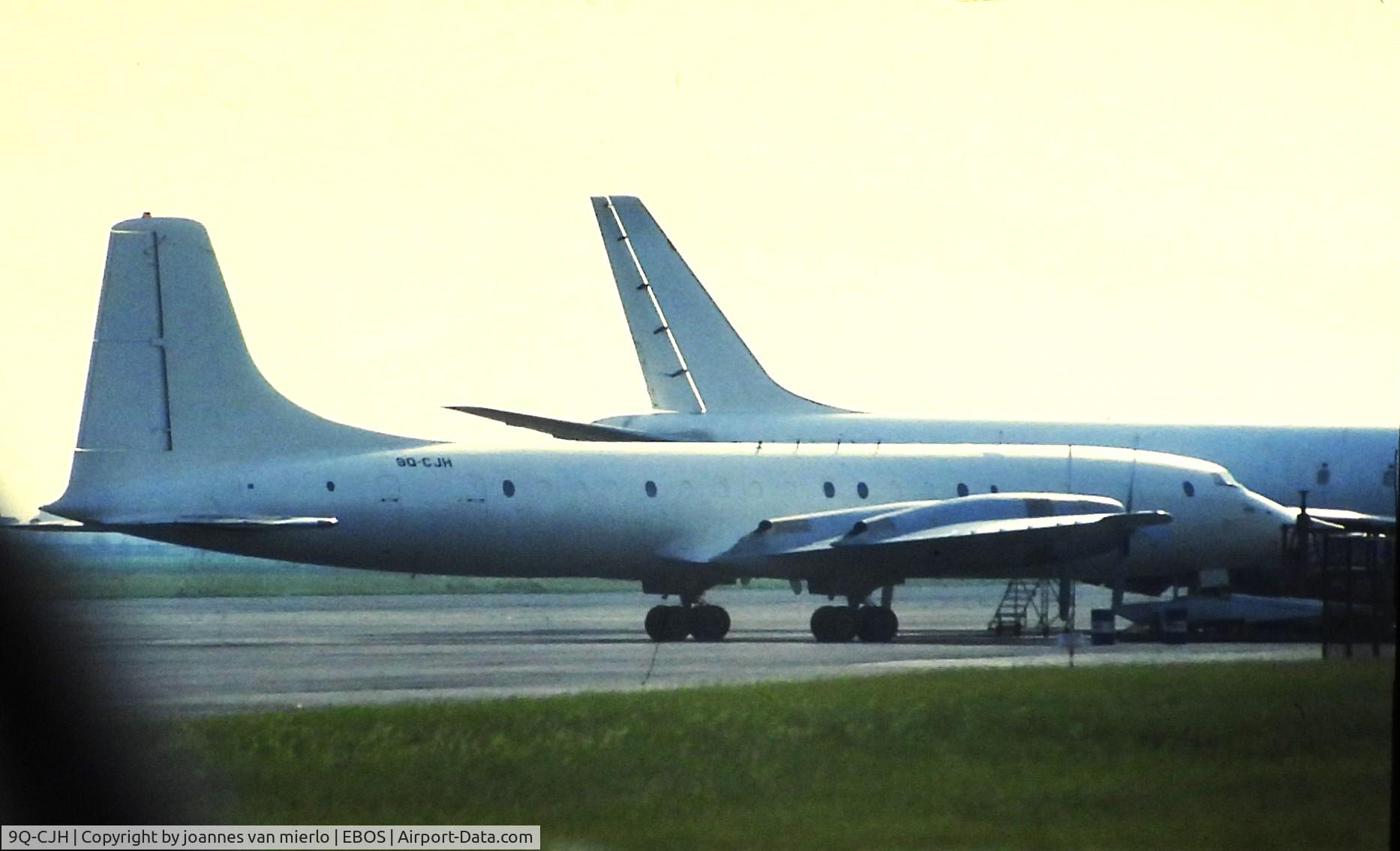 9Q-CJH, 1959 Bristol Britannia C.1 (175 Britannia 253F) C/N 13508, ex-slide