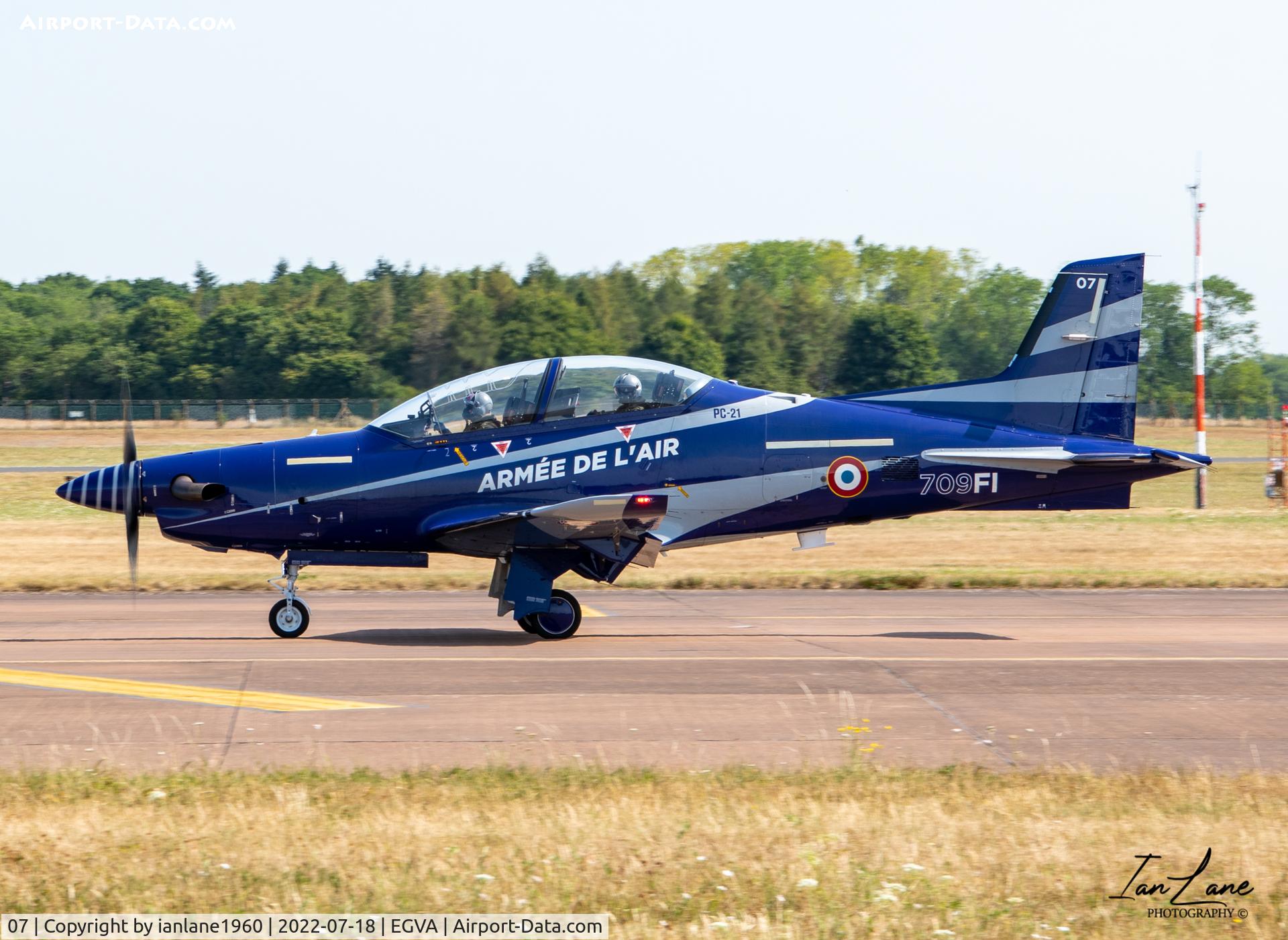 07, 2018 Pilatus PC-21 C/N 299, RIAT 2022