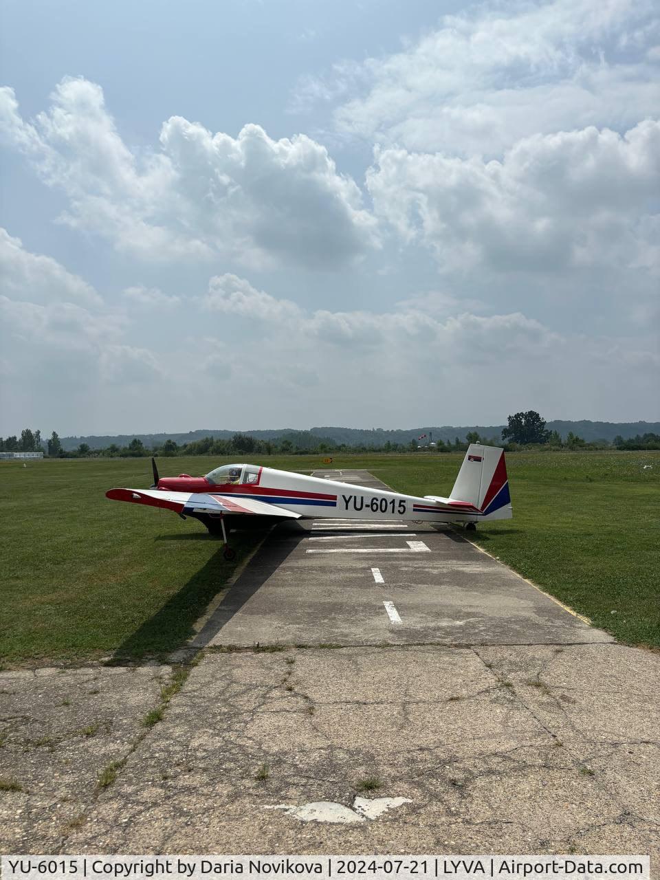 YU-6015, Scheibe SF-25C Falke C/N 4215, YU-6015 near Valjevo Airfield