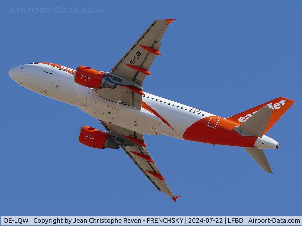 OE-LQW, 2009 Airbus A319-111 C/N 4129, Bordeaux (BOD)	Palma de Mallorca (PMI)	U27302