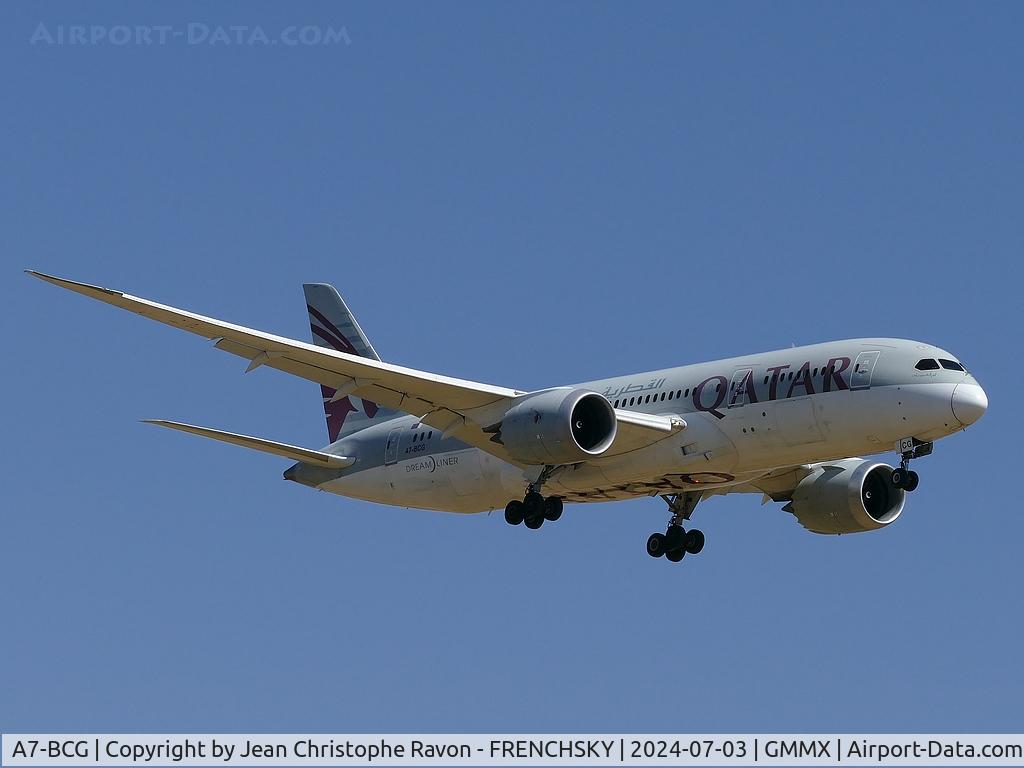 A7-BCG, 2013 Boeing 787-8 Dreamliner C/N 38325, Doha (DOH) Casablanca (CMN) Marrakech (RAK) QR1395