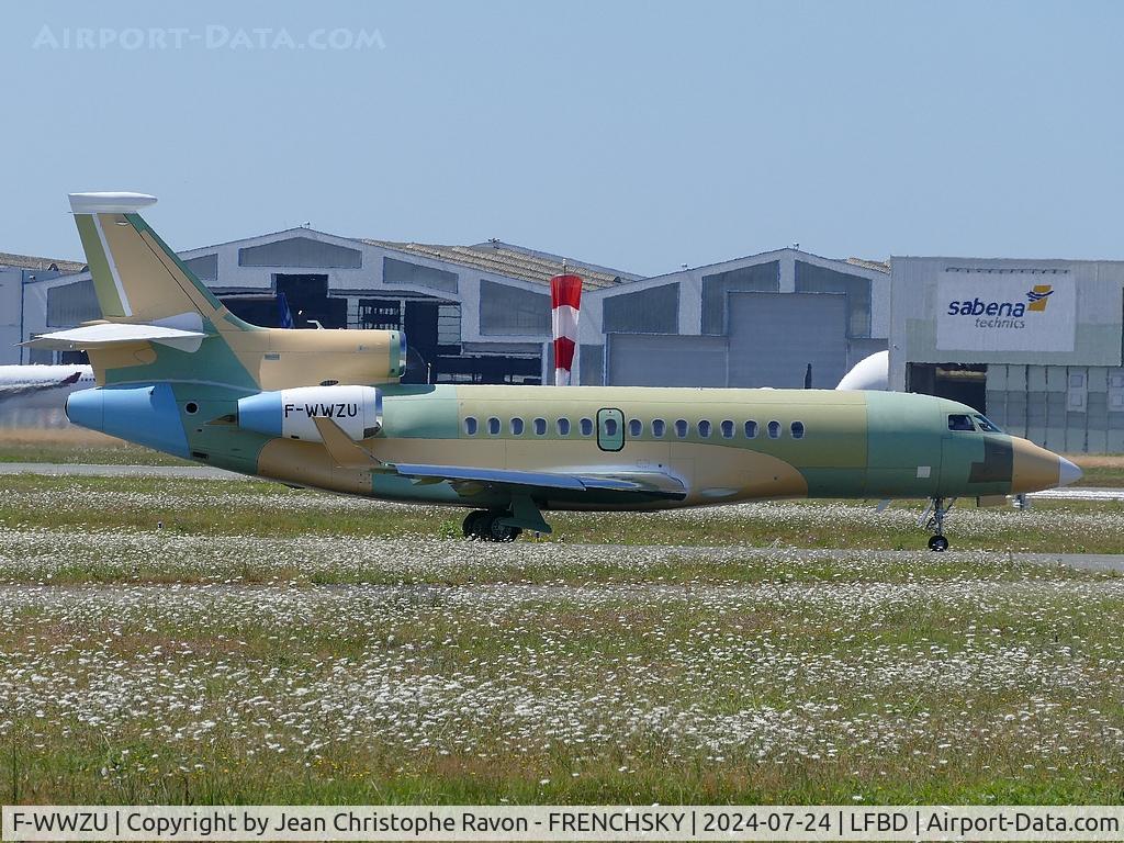 F-WWZU, 2024 DASSAULT FALCON 7X C/N 3846FA, flight test MEDOC 03