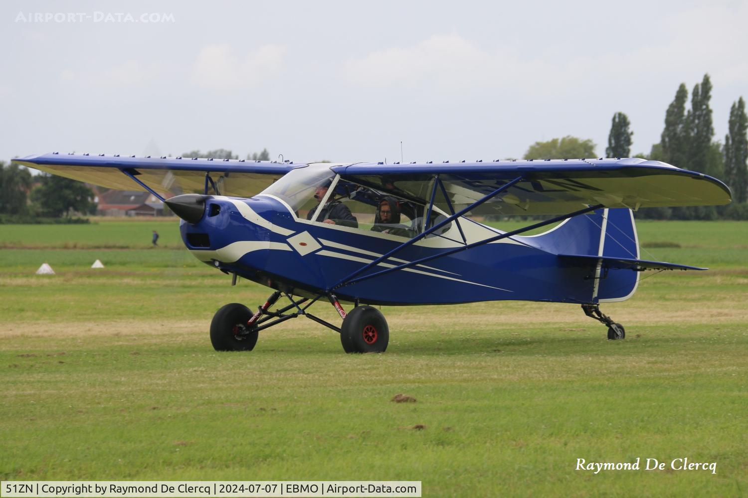 51ZN, Zlin Savage Cub C/N not found 51ZN, 51ZN at Moorsele Fly-in.