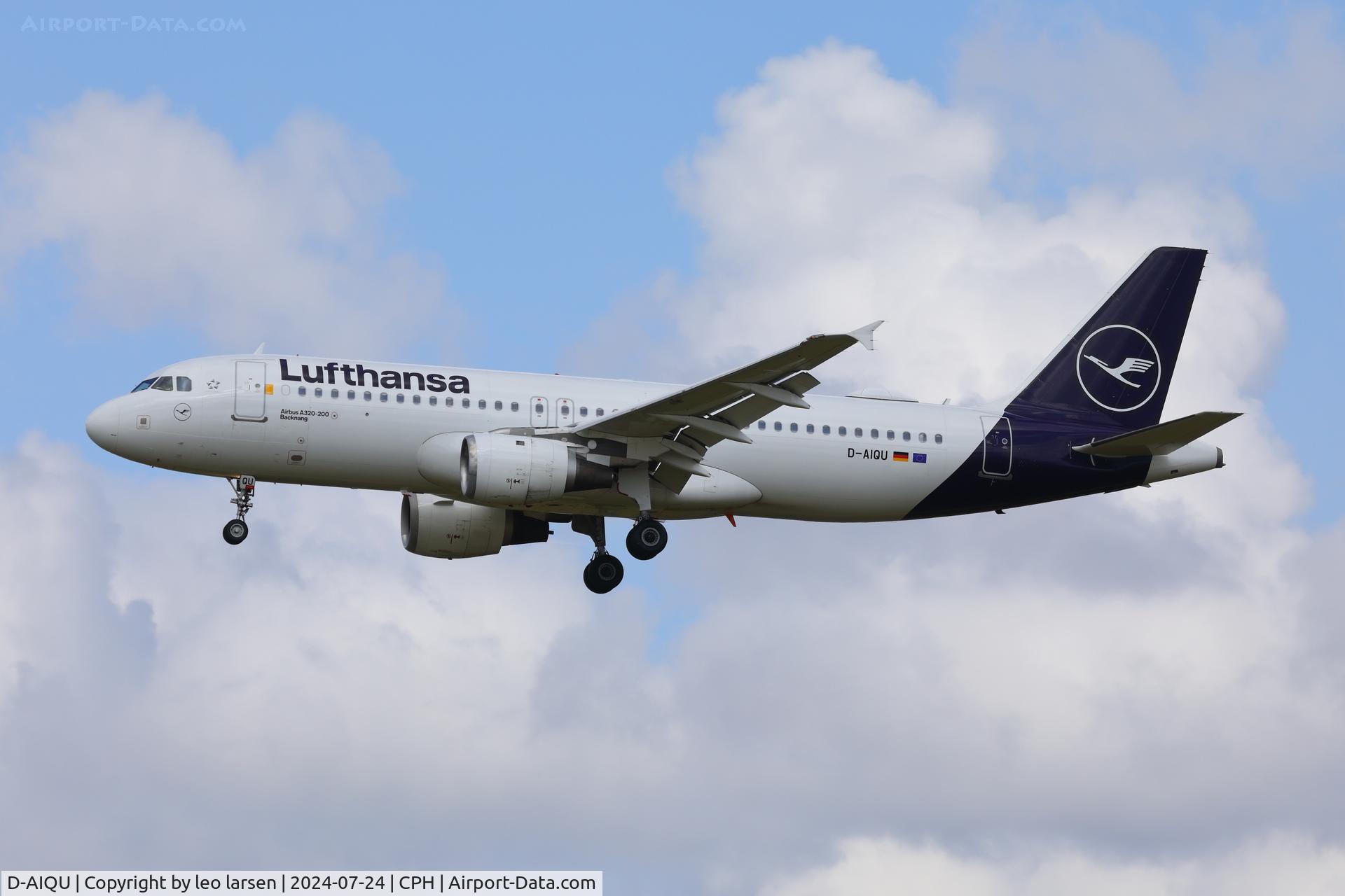 D-AIQU, 2000 Airbus A320-211 C/N 1365, Copenhagen 24.7.2024