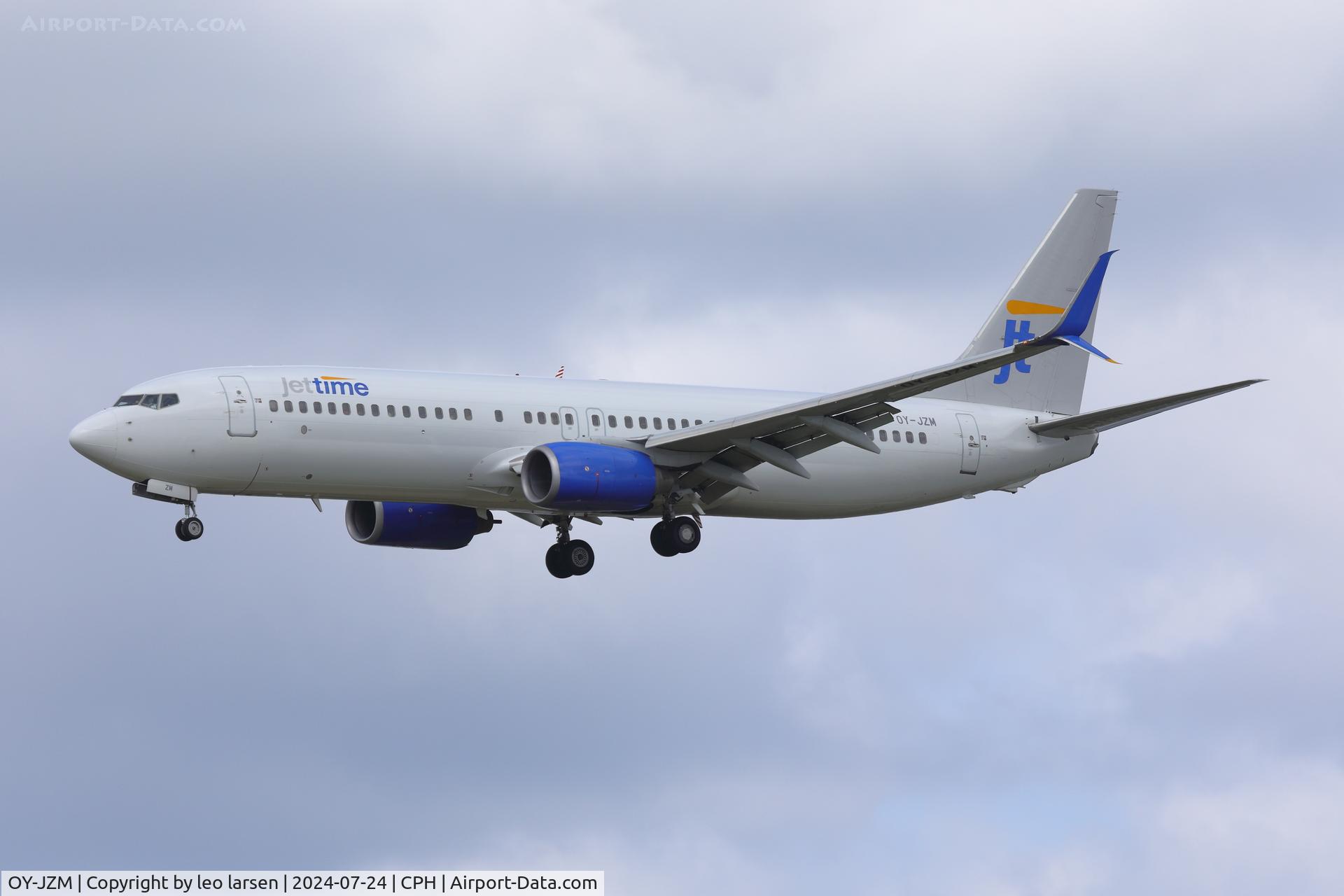 OY-JZM, 2006 Boeing 737-8K5 C/N 34688, Copenhagen 24.7.2024