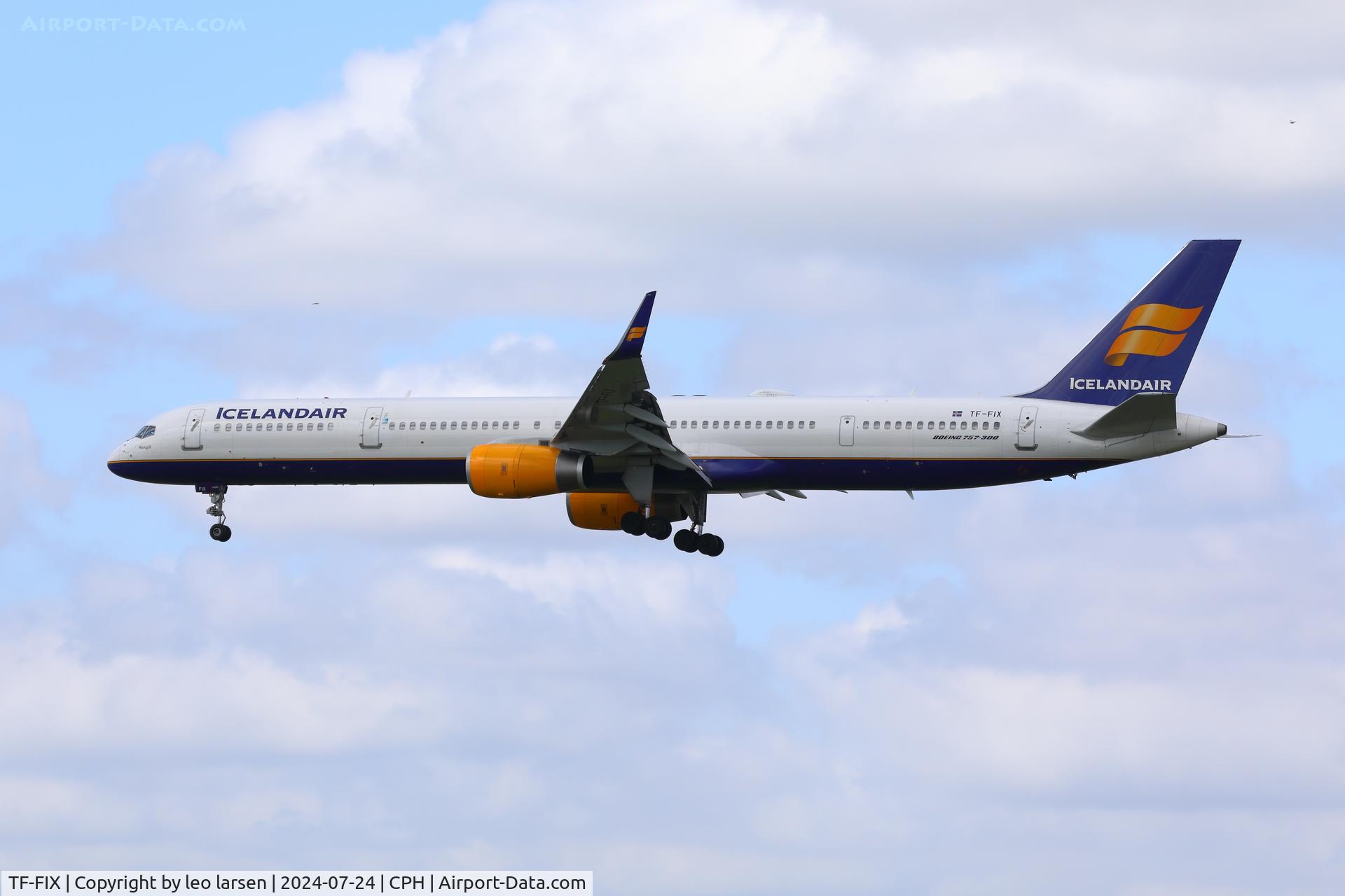TF-FIX, 2002 Boeing 757-308 C/N 29434, Copenhagen 24.7.2024