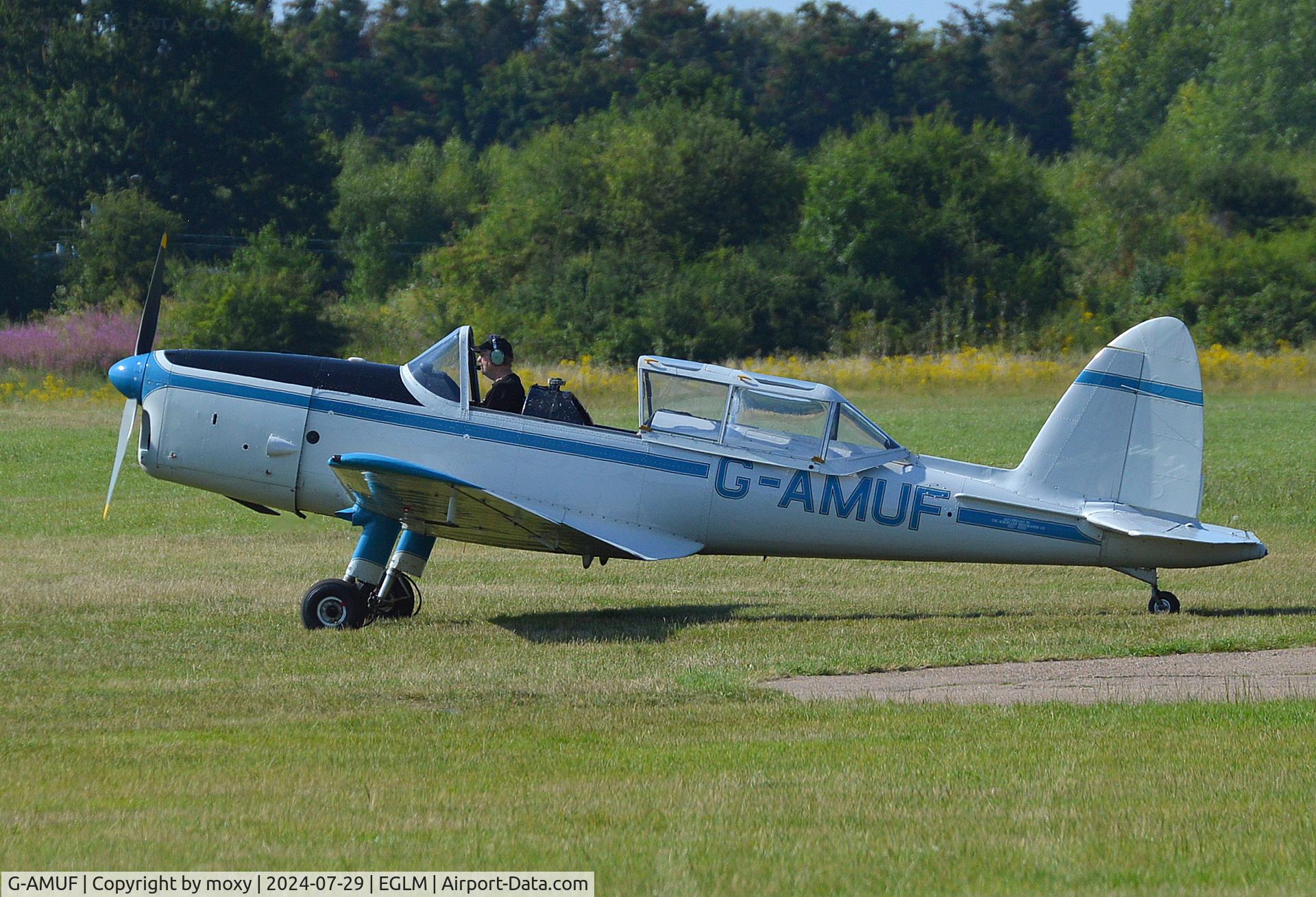 G-AMUF, 1952 De Havilland DHC-1 Chipmunk 21 C/N C1/0832, De Havilland DHC-1 Chipmunk 21 at White Waltham.