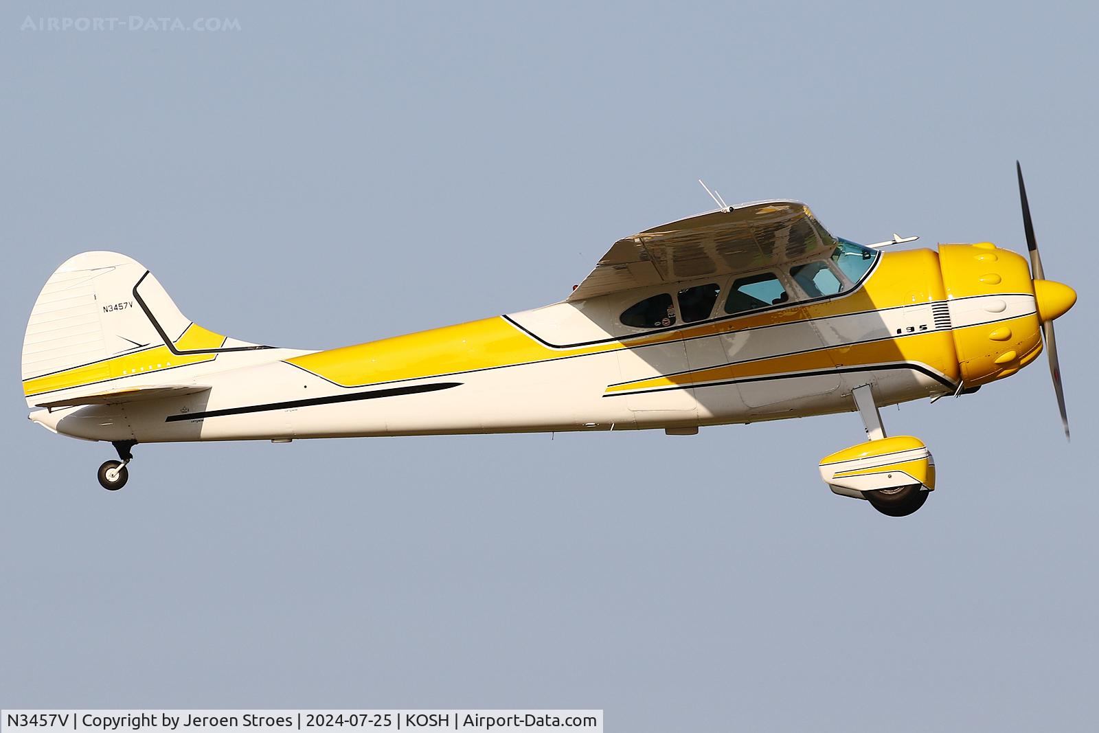 N3457V, 1948 Cessna 195 C/N 7154, kosh