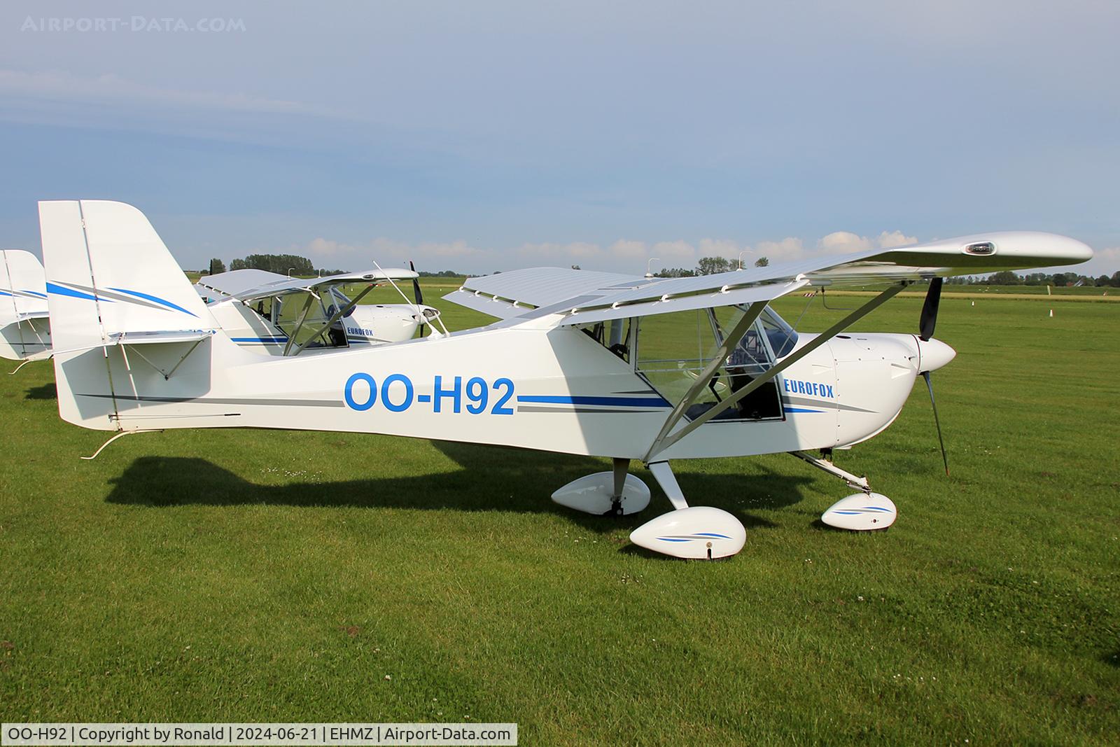 OO-H92, 2018 Aeropro Eurofox C/N 55418, at ehmz