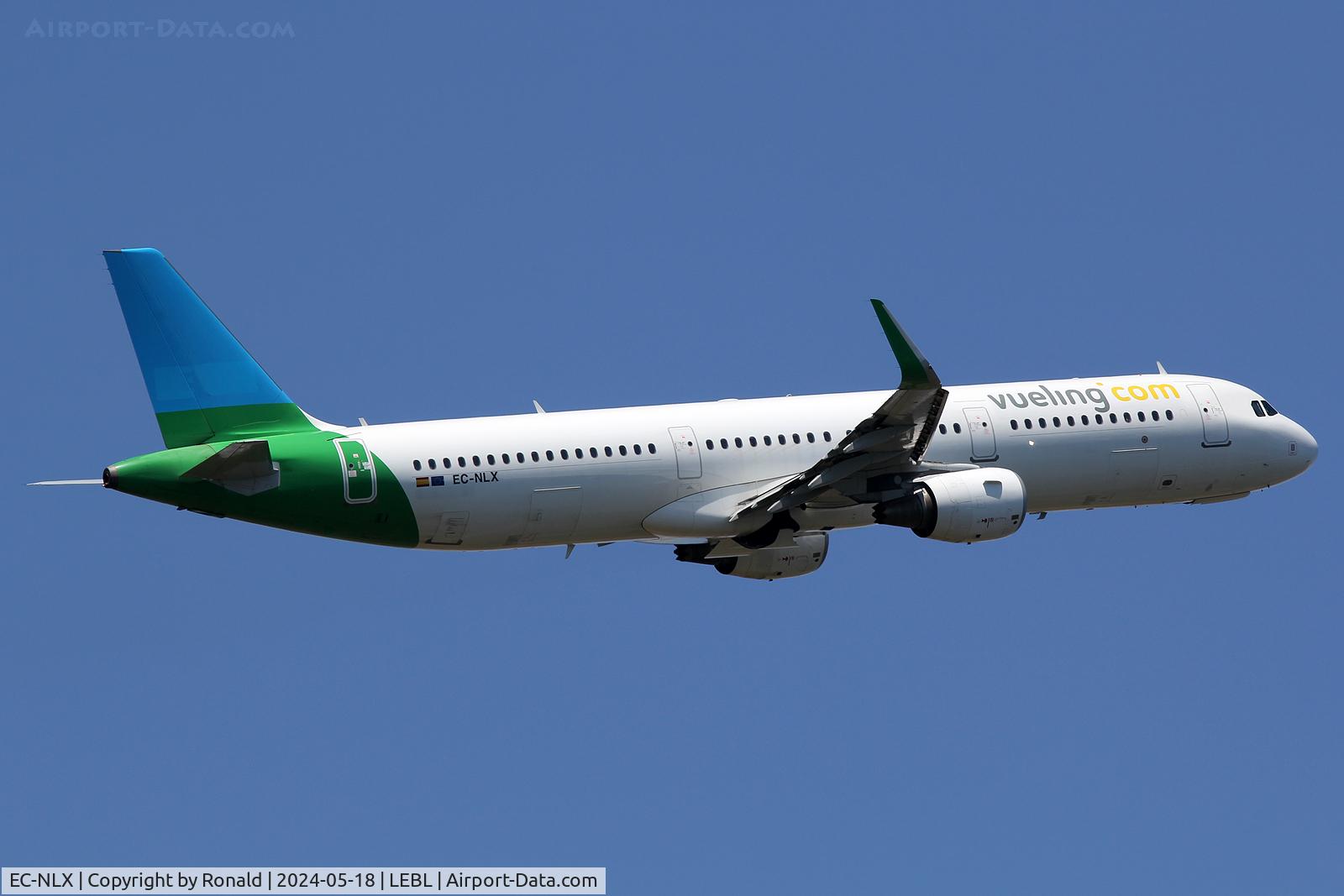 EC-NLX, 2015 Airbus A321-211 C/N 6629, at lebl