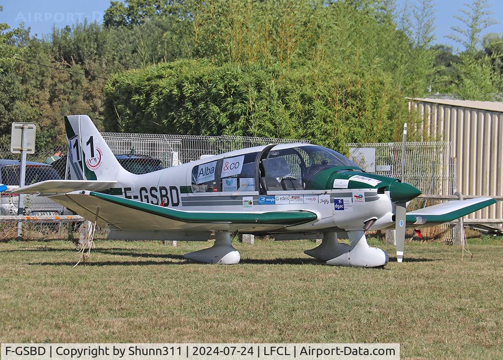 F-GSBD, Robin DR-400-180 Regent C/N 2329, Participant of the French Young Pilot Tour 2024
