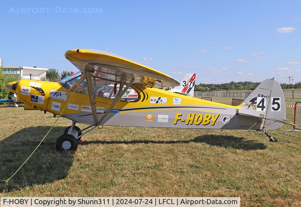 F-HOBY, Piper PA-18-150 Super Cub Super Cub C/N 18-61271, Participant of the French Young Pilot Tour 2024