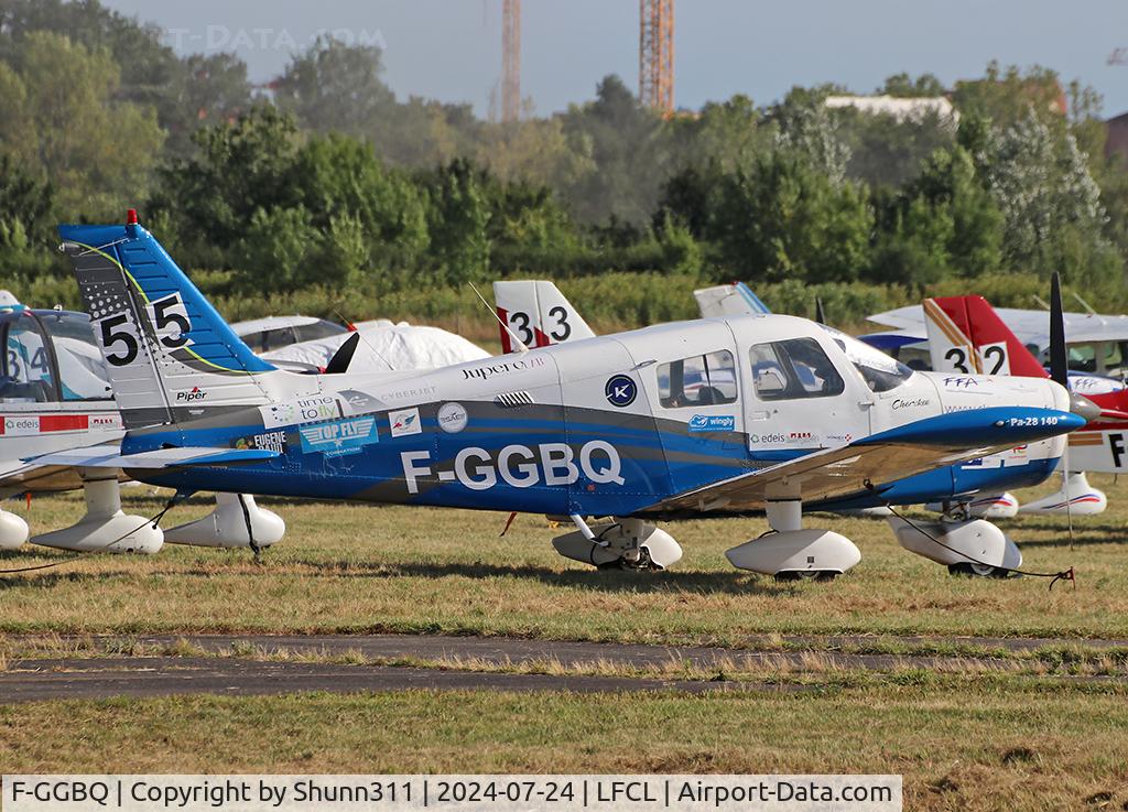 F-GGBQ, Piper PA-28-140 Cruiser C/N 28-7625059, Participant of the French Young Pilot Tour 2024