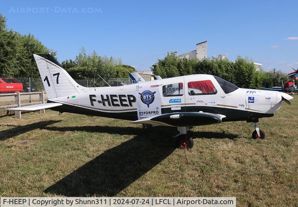 F-HEEP, Piper PA-28-161 Cadet C/N 28-41300, Participant of the French Young Pilot Tour 2024